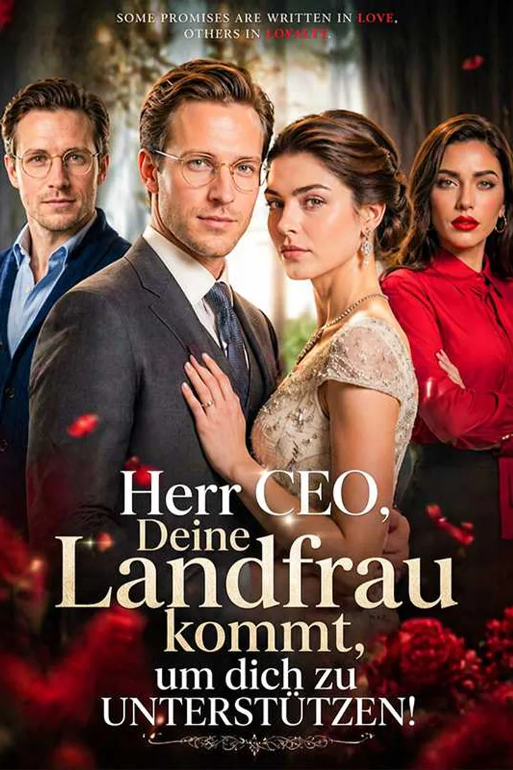 Poster von Herr CEO, deine Landfrau kommt, um dich zu unterstützen!