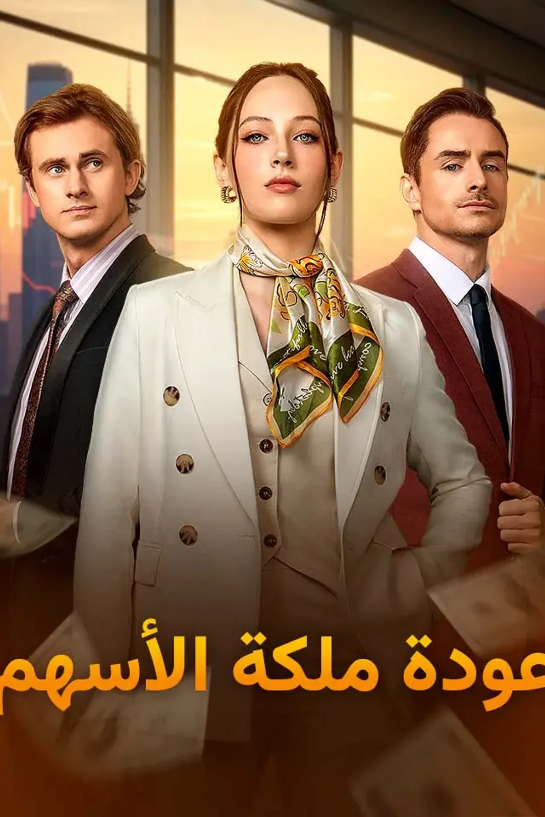 ملصق مسلسل «عودة ملكة الأسهم»