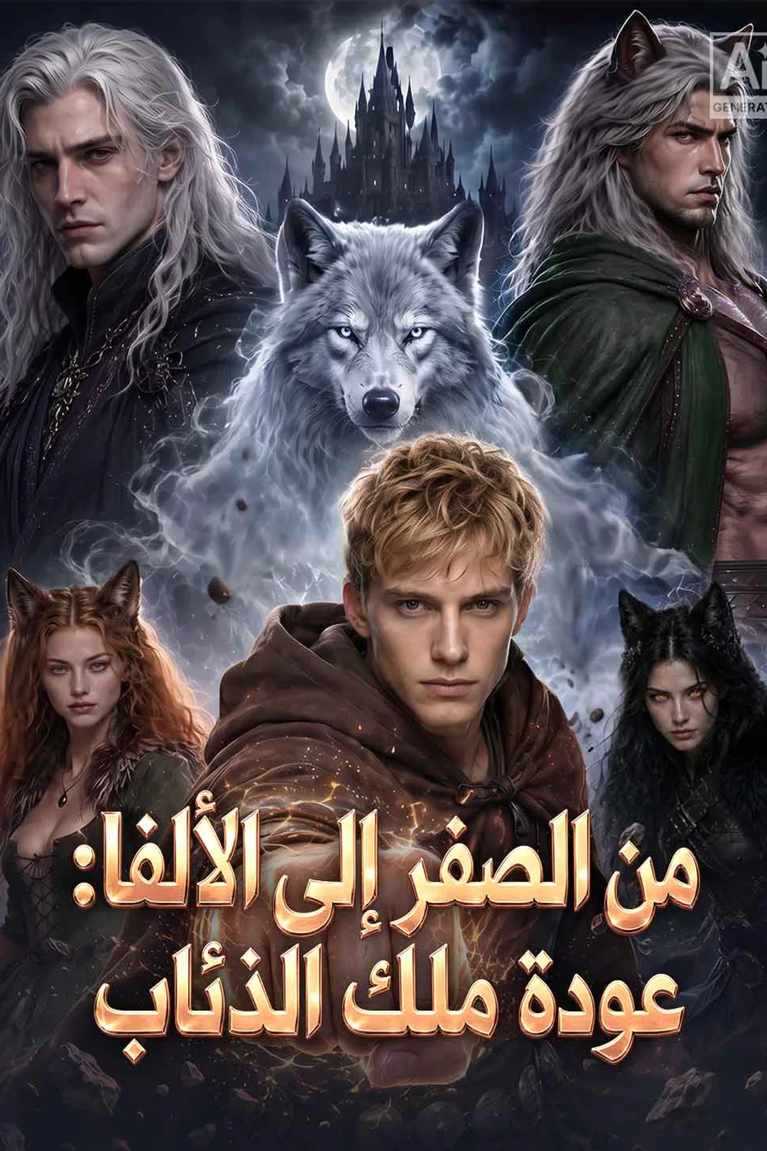 ملصق مسلسل «من الصفر إلى الألفا: عودة ملك الذئاب»