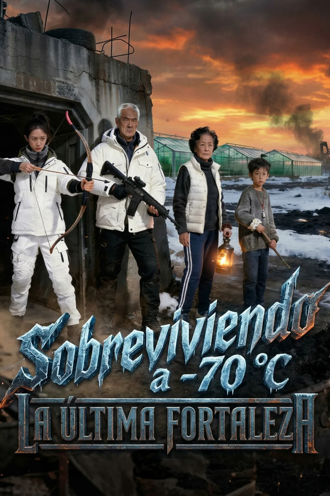 Póster de Sobreviviendo a -70 °C: La Última Fortaleza