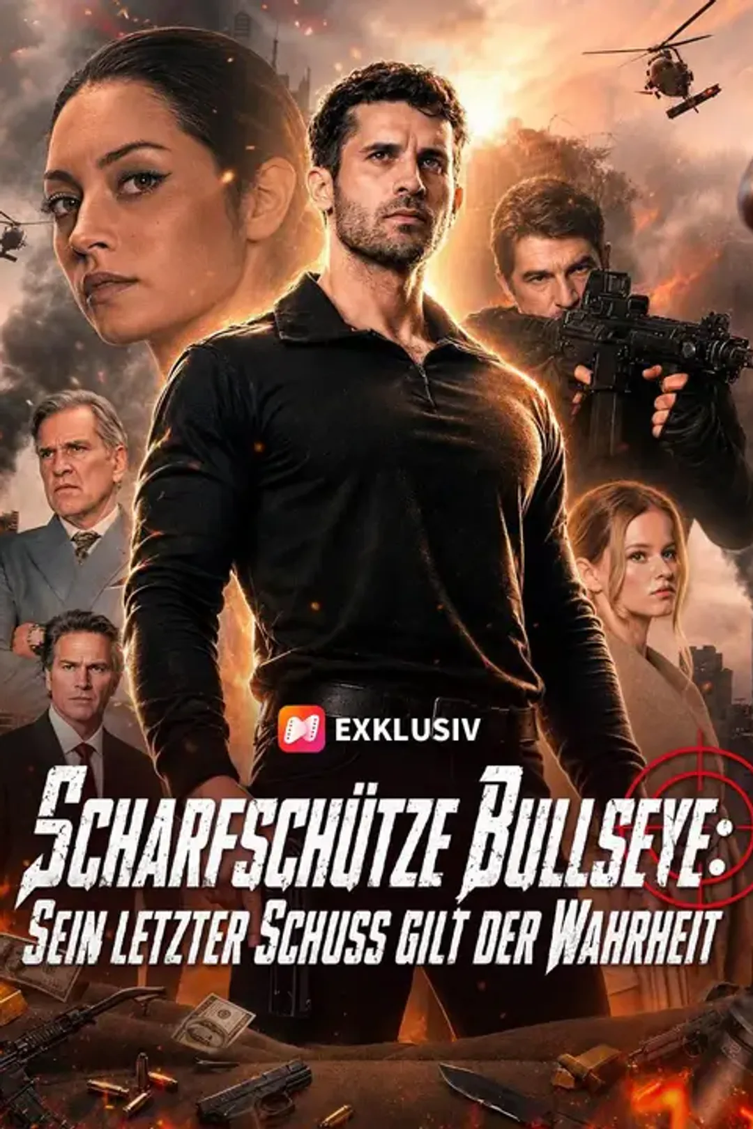 Poster von (Synchro) Scharfschütze Bullseye: Sein letzter Schuss gilt der Wahrheit