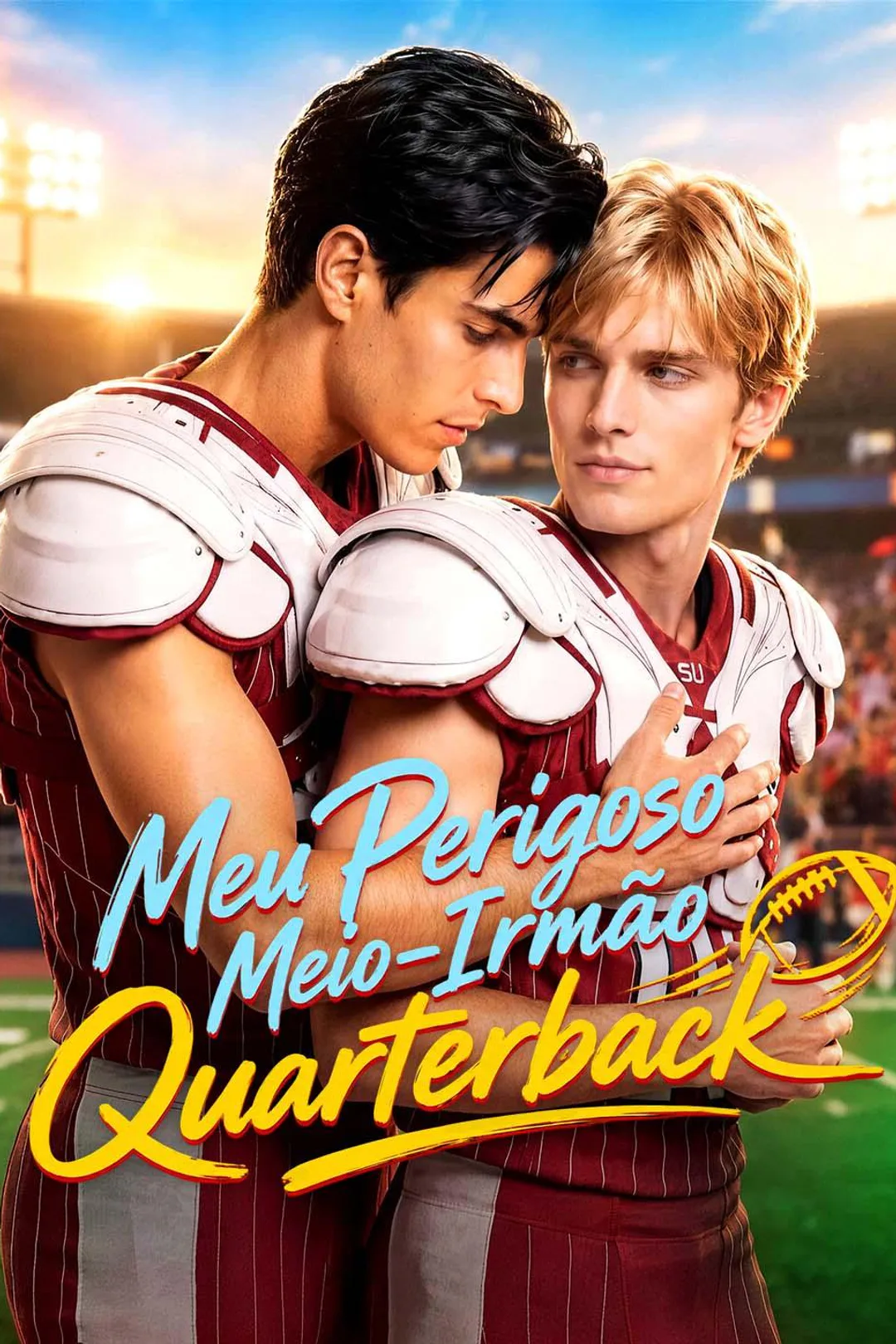 Pôster de Meu Perigoso Meio-Irmão Quarterback