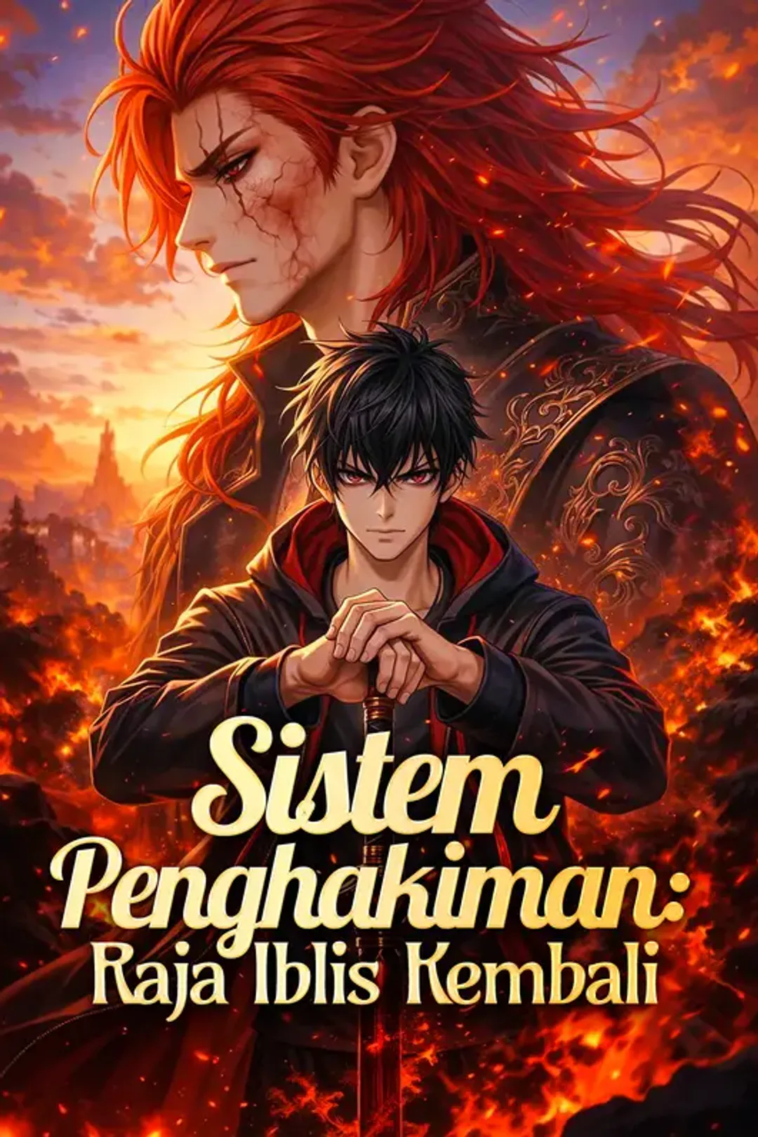 Poster Sistem Penghakiman: Raja Iblis Kembali
