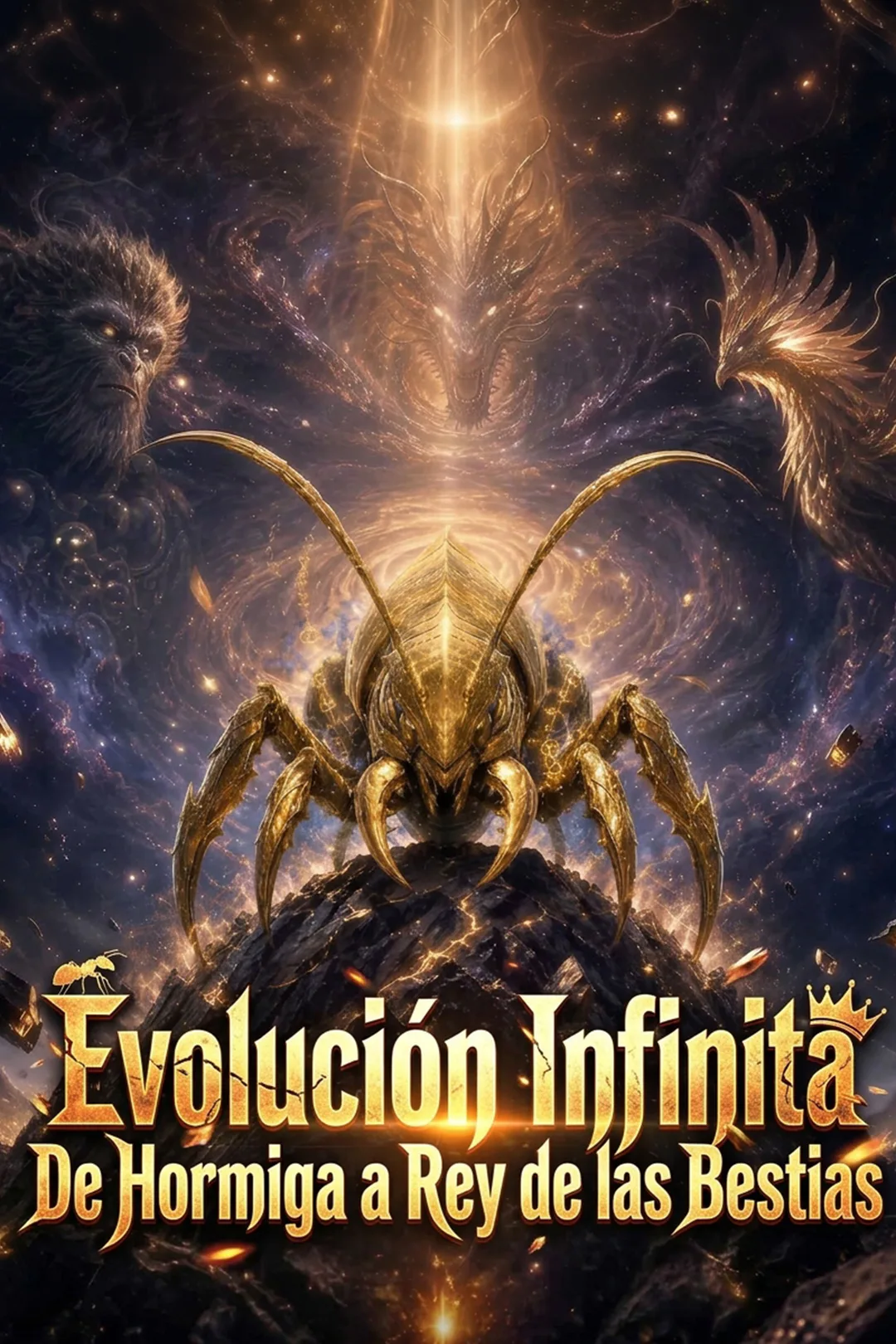 Póster de Evolución Infinita: De Hormiga a Rey de las Bestias