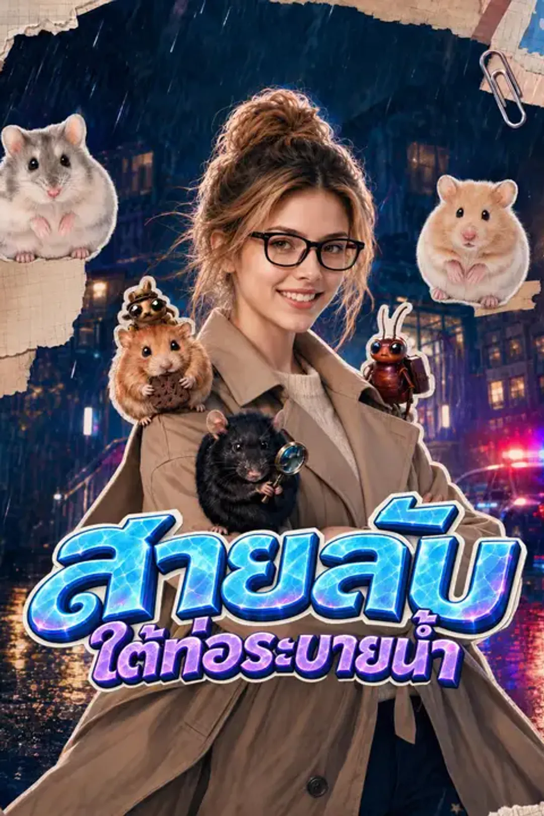 โปสเตอร์ สายลับใต้ท่อระบายน้ำ