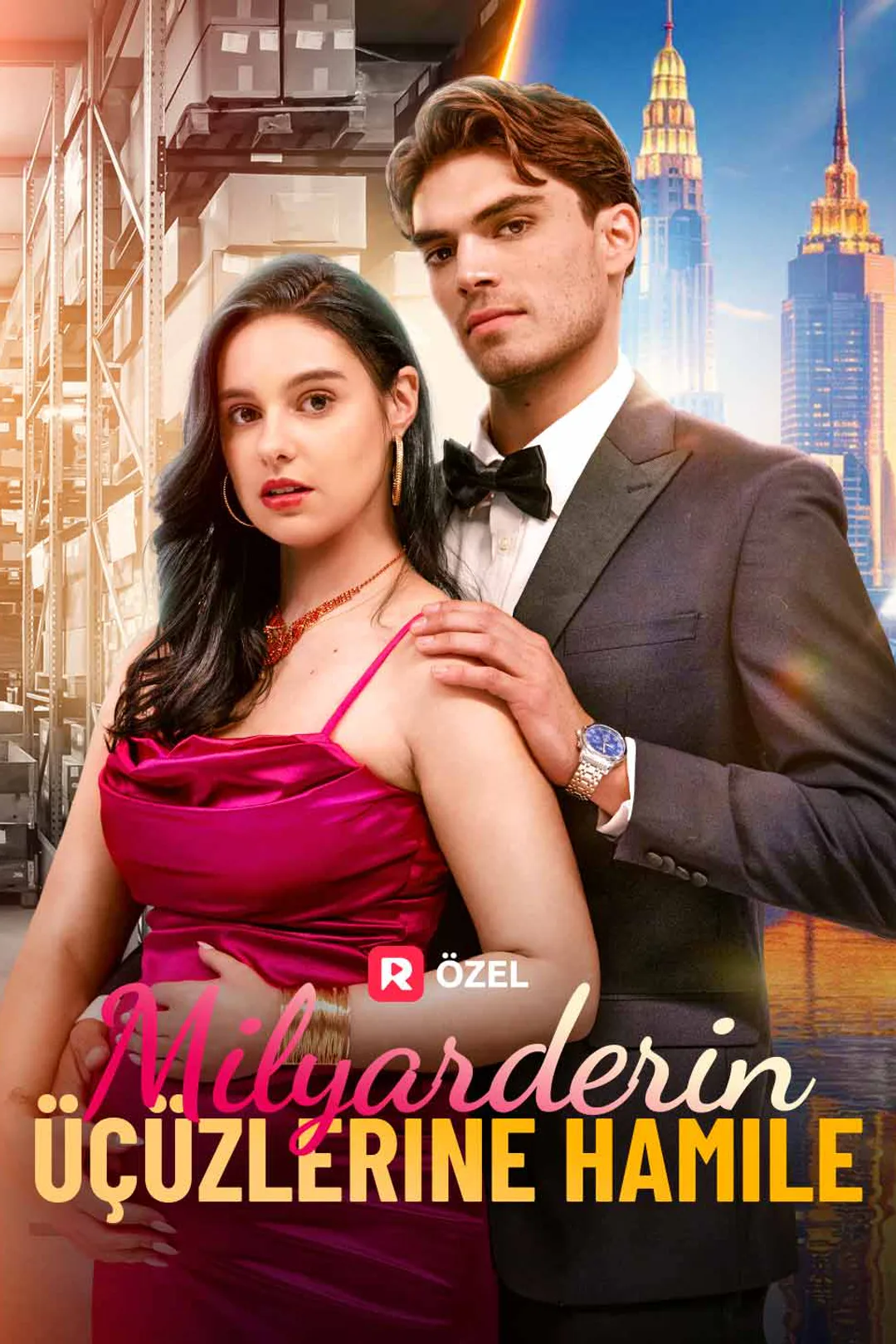 Milyarderin Üçüzlerine Hamile afişi