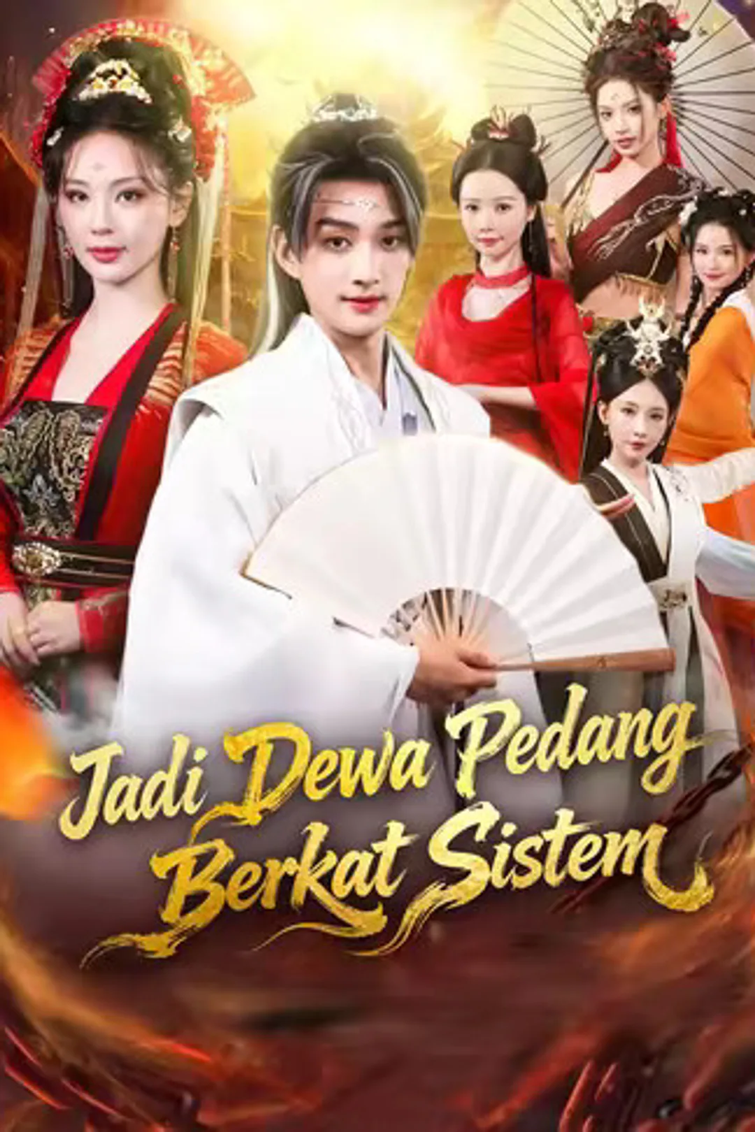 Poster Jadi Dewa Pedang Berkat Sistem