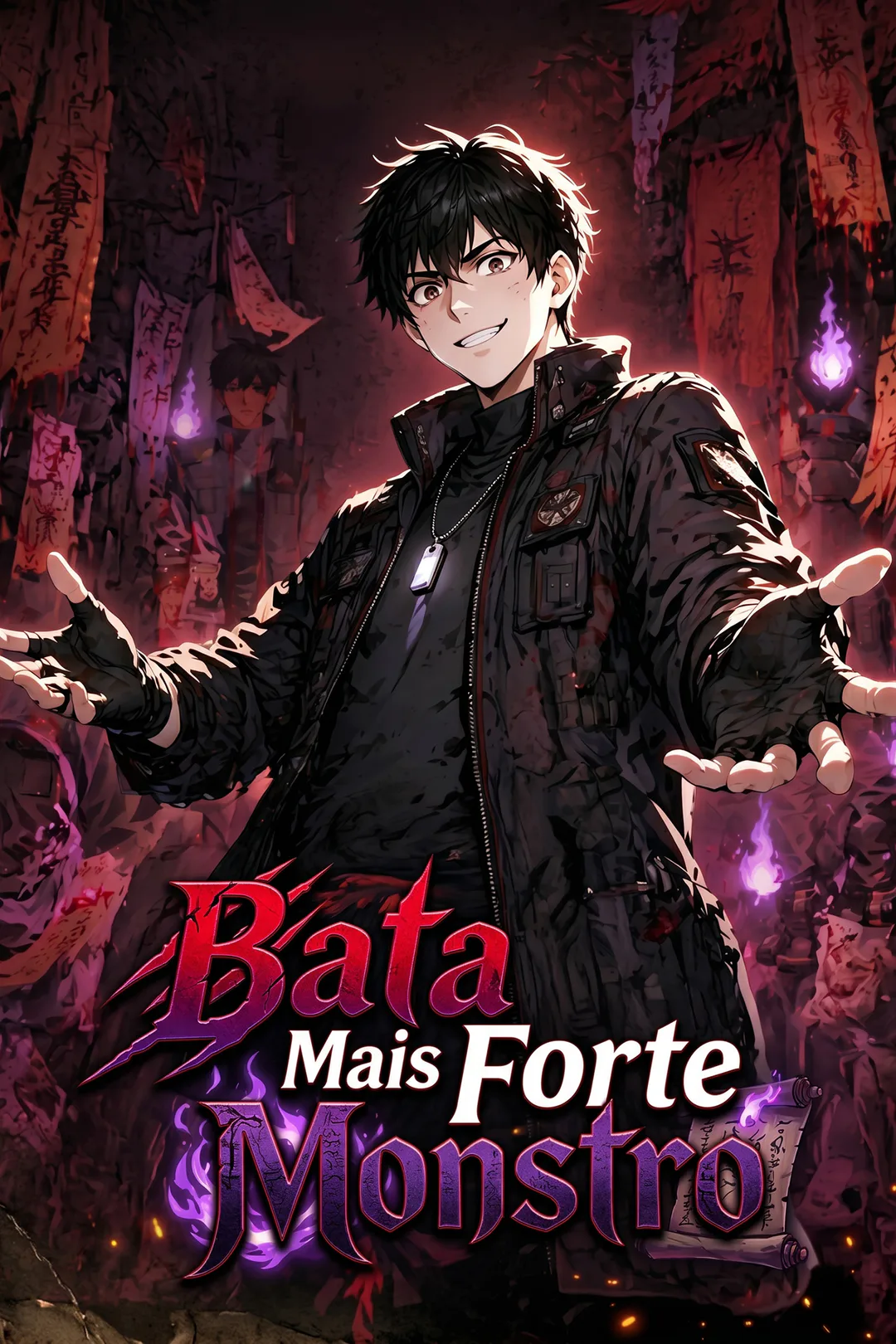 Pôster de Bata Mais Forte, Monstro