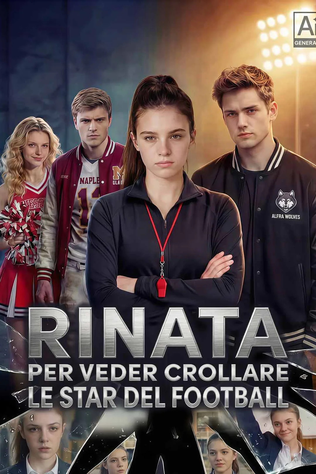 Locandina di Rinata per veder crollare le star del football