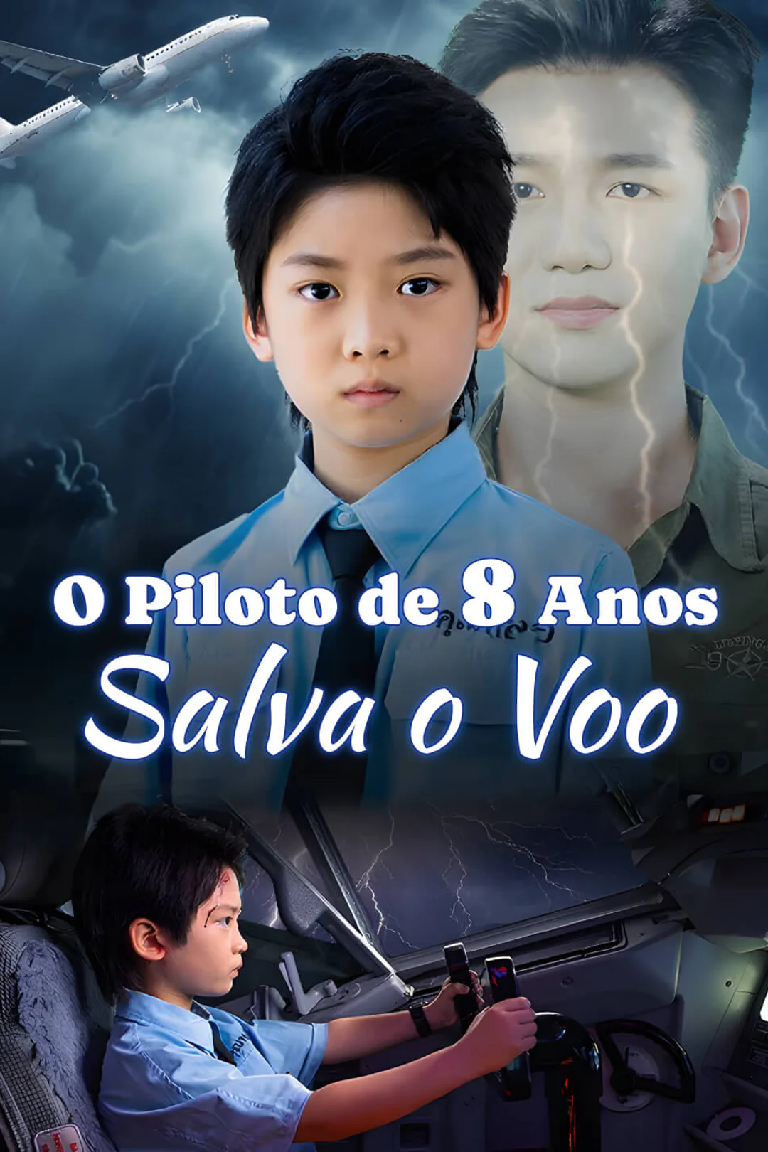 Pôster de O Piloto de 8 Anos Salva o Voo​