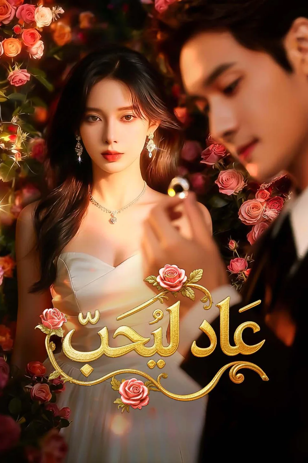 ملصق مسلسل «عاد ليُحبّ»