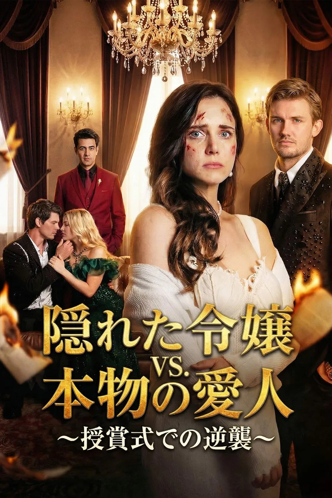 隠れた令嬢 vs 本物の愛人～授賞式での逆襲～のポスター
