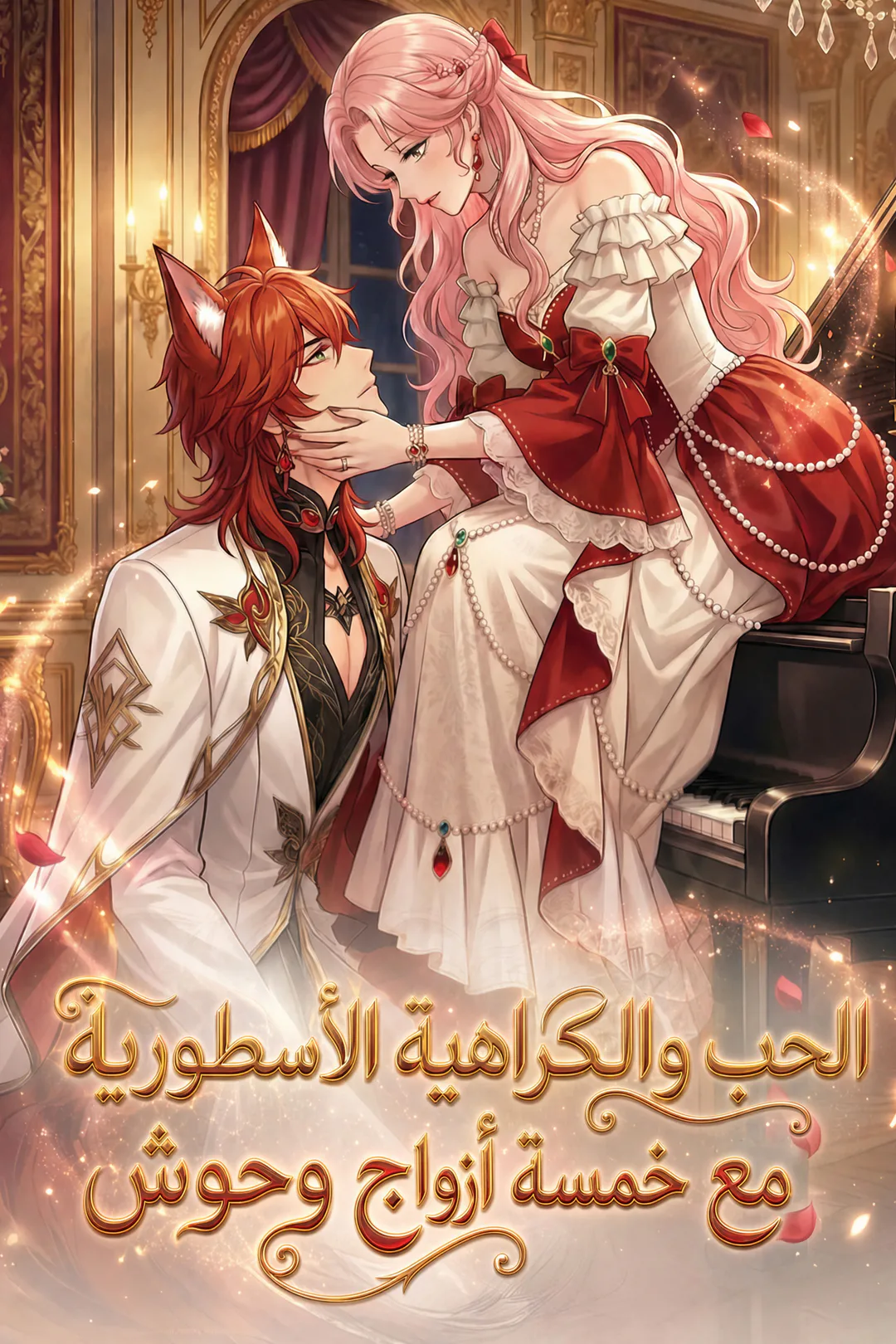 ملصق مسلسل «الحب والكراهية الأسطورية مع خمسة أزواج وحوش»
