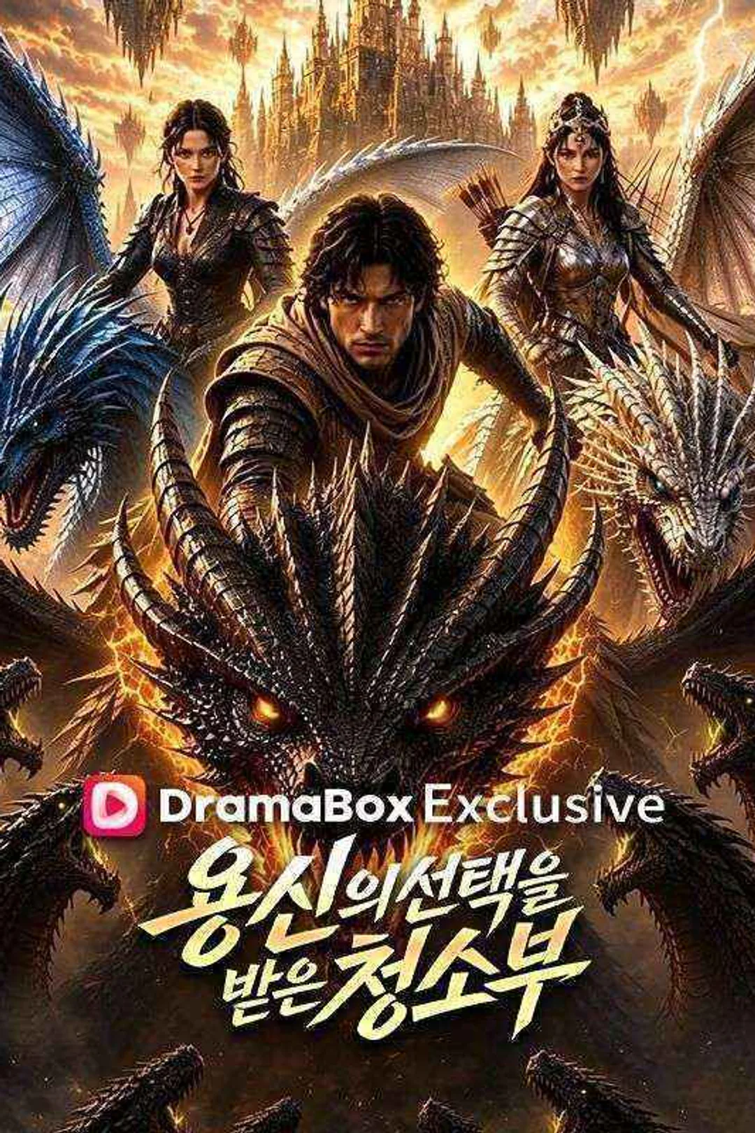 용신의 선택을 받은 청소부 포스터
