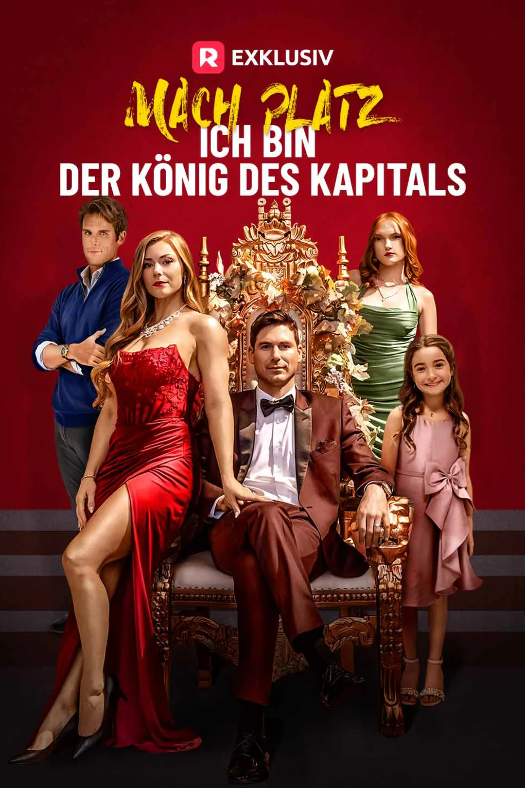 Poster von Mach Platz, ich bin der König des Kapitals