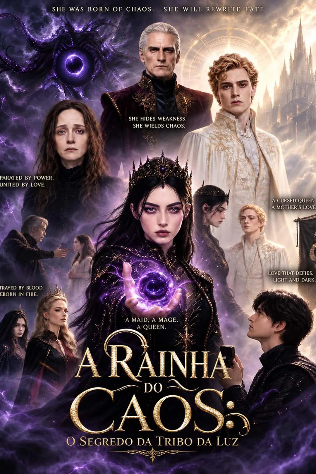 Pôster de A Rainha do Caos: O Segredo da Tribo da Luz
