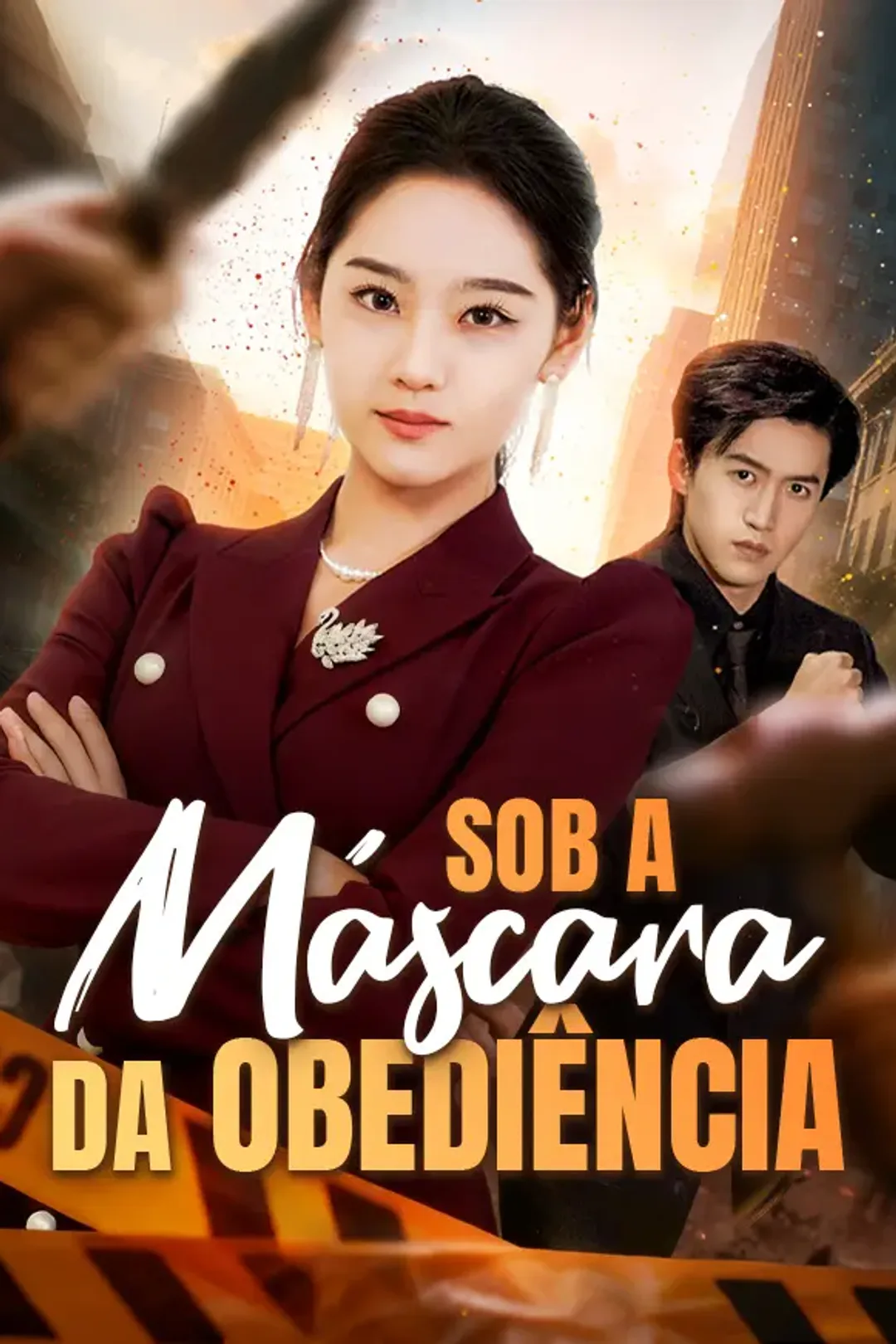 Pôster de Sob a Máscara da Obediência