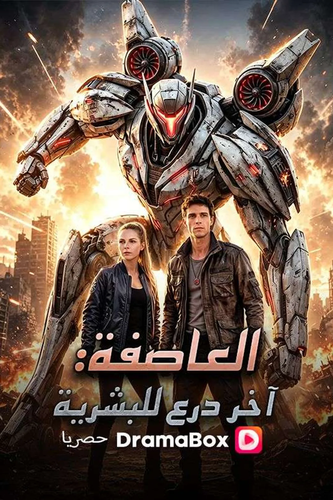 ملصق مسلسل «العاصفة: آخر درع للبشرية»