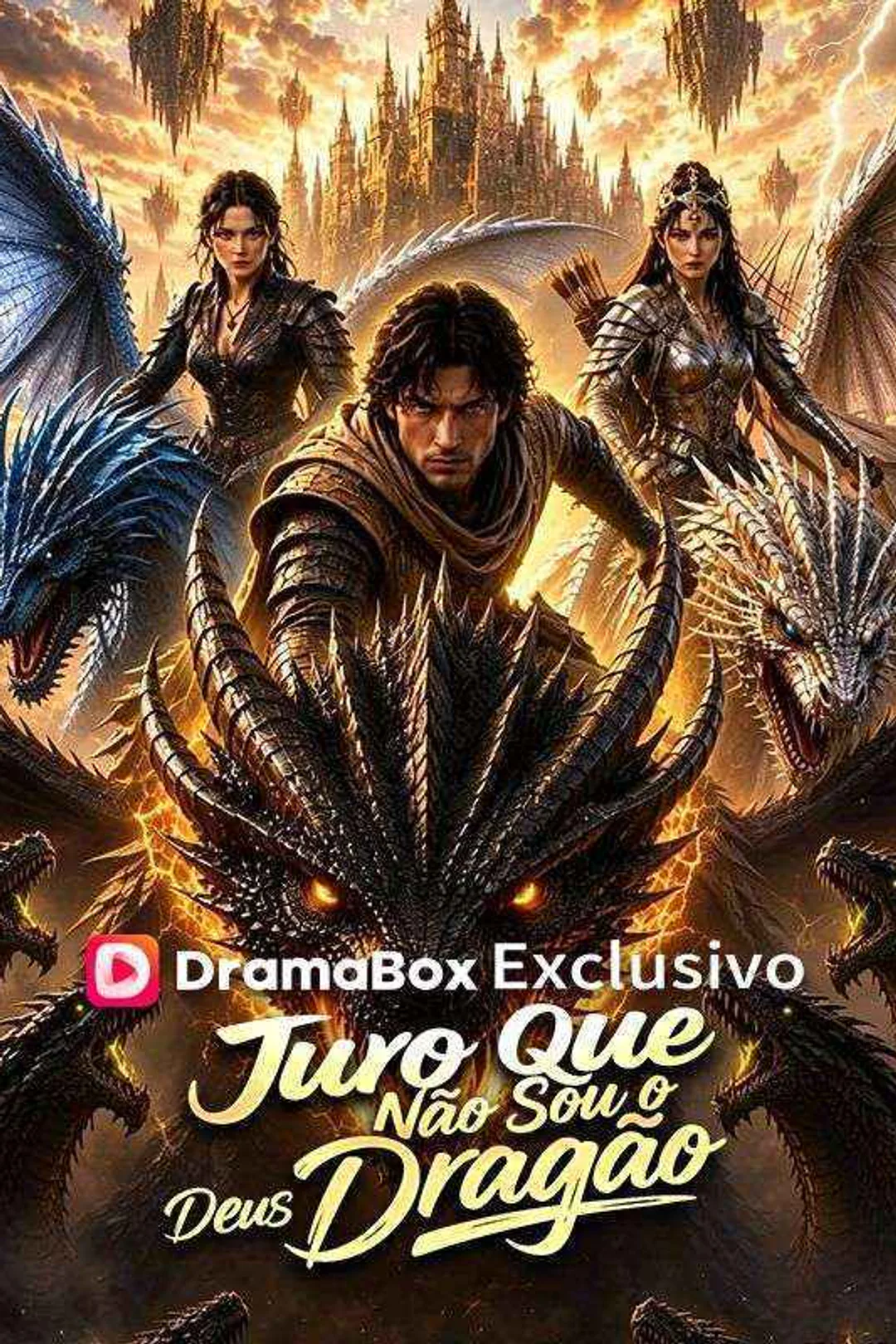 Pôster de Juro Que Não Sou o Deus Dragão