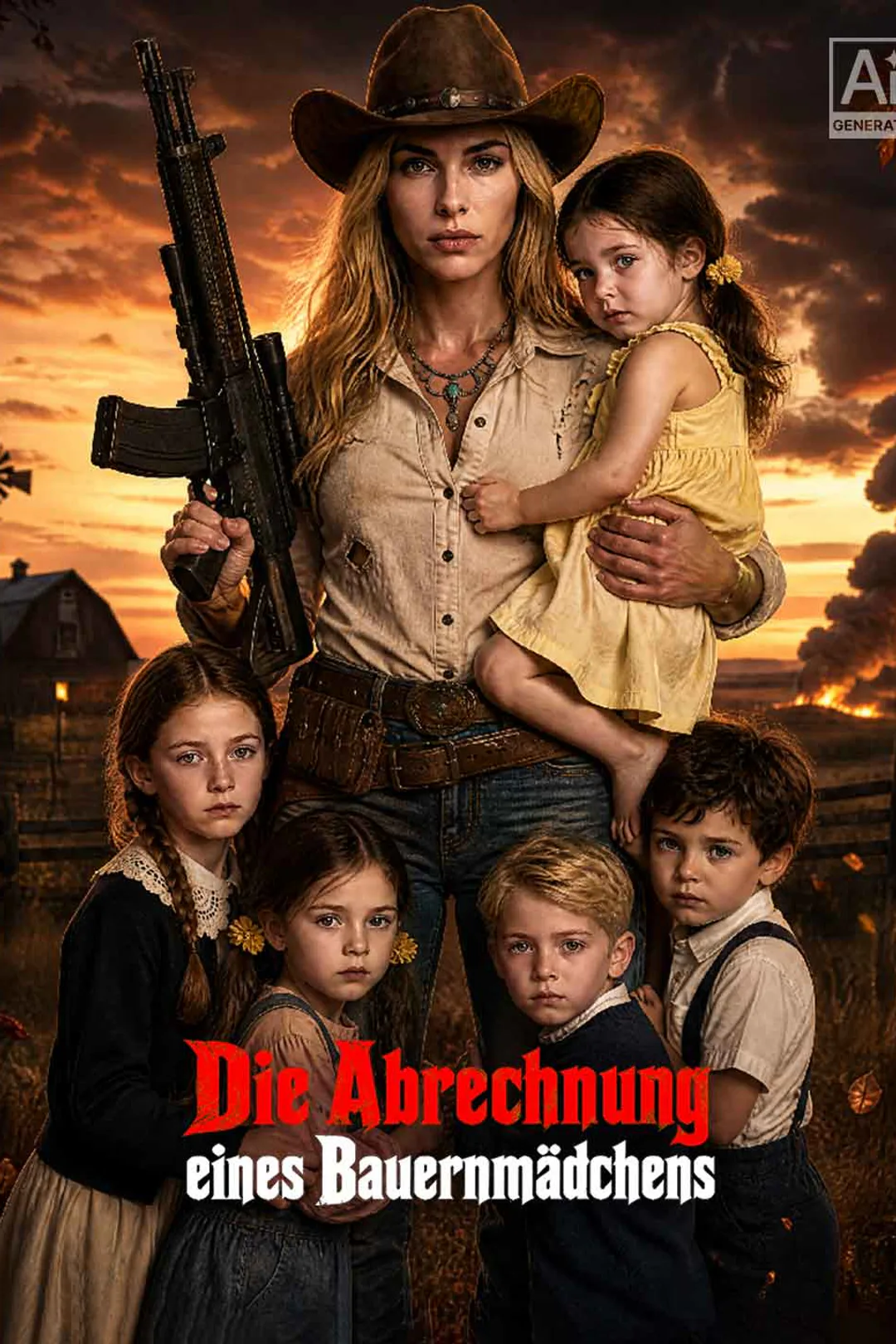 Poster von Die Abrechnung eines Bauernmädchens