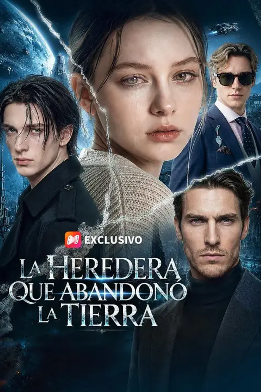 Póster de La heredera que abandonó la Tierra
