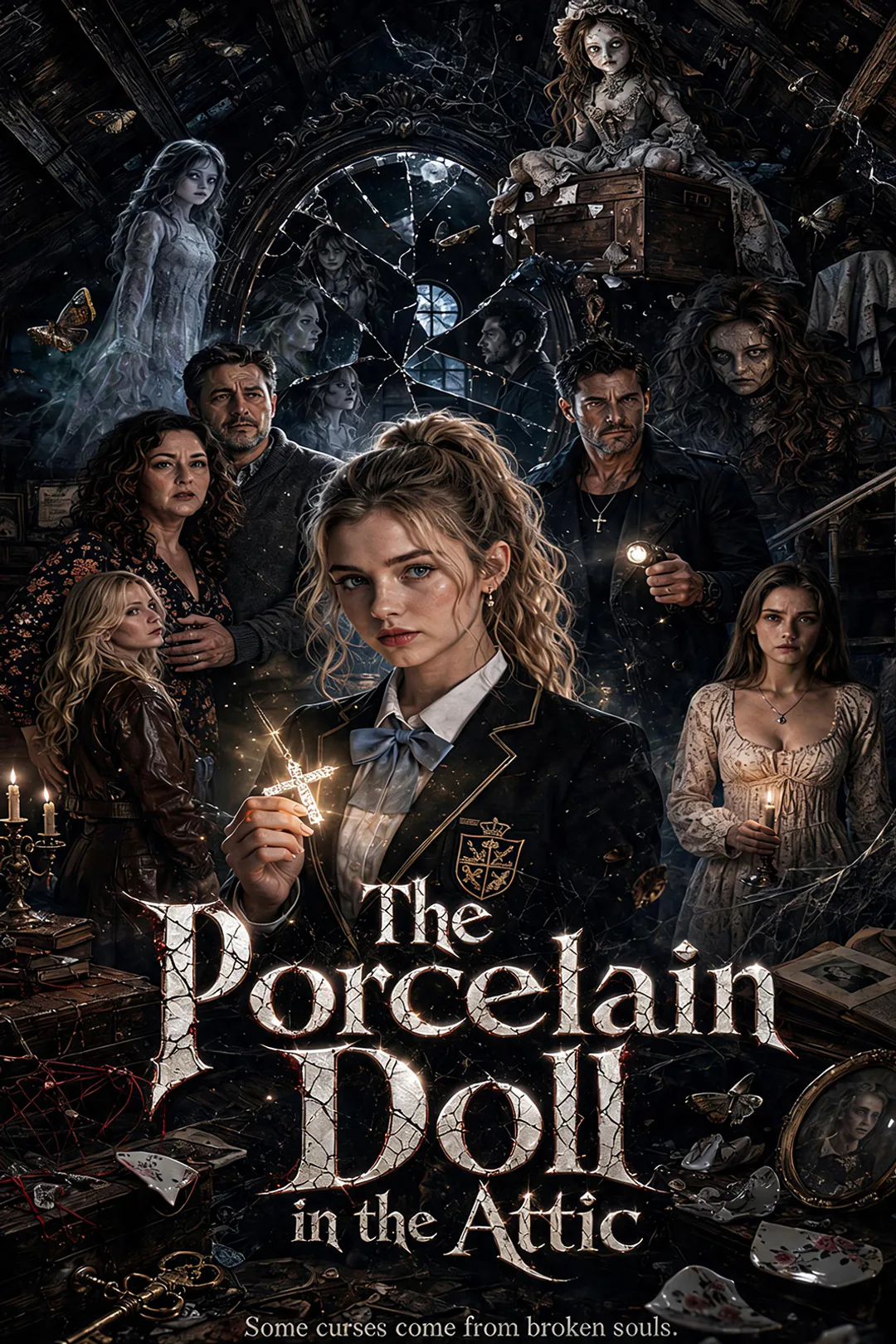 The Porcelain Doll in the Attic poster