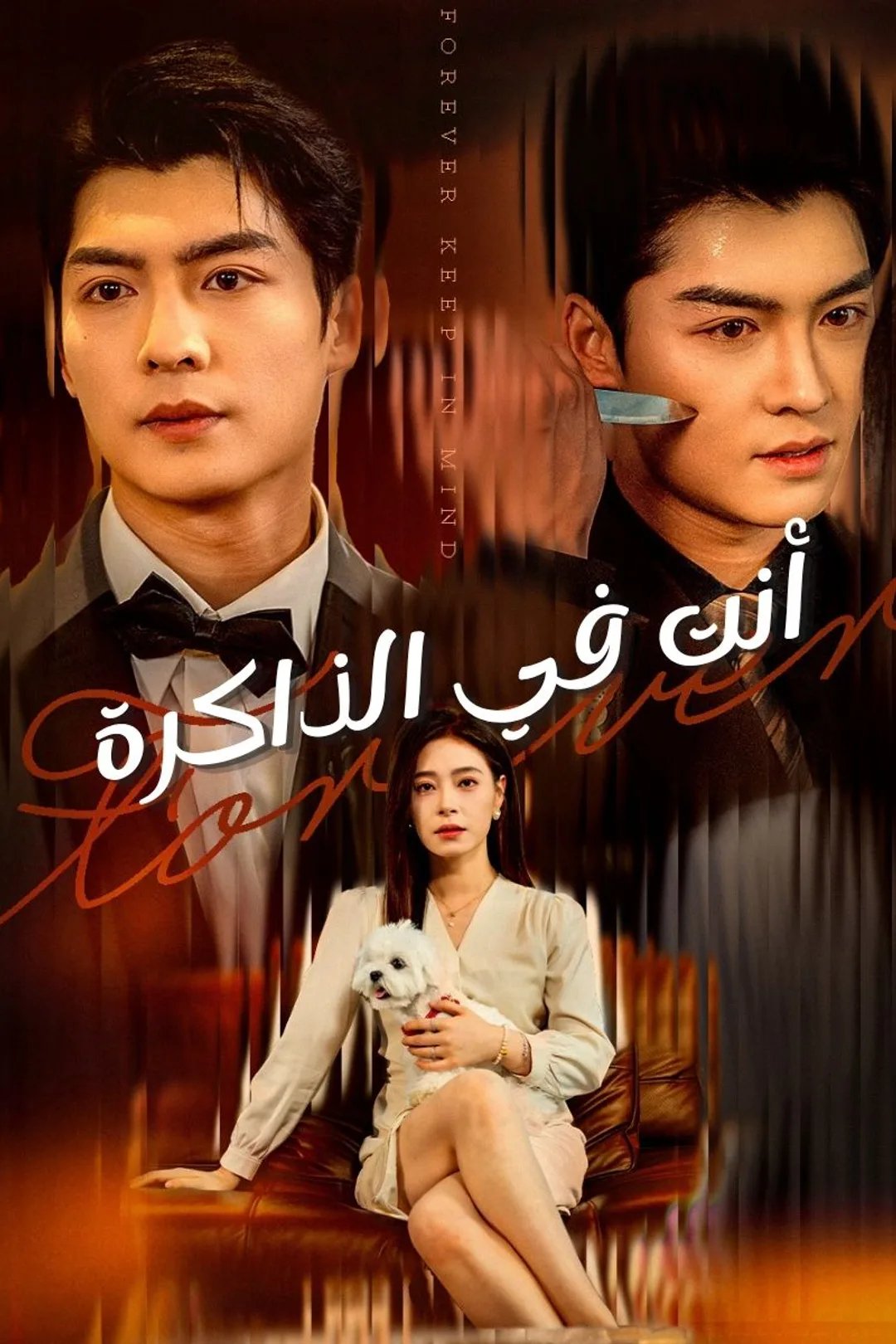 ملصق مسلسل «أنت في الذاكرة»