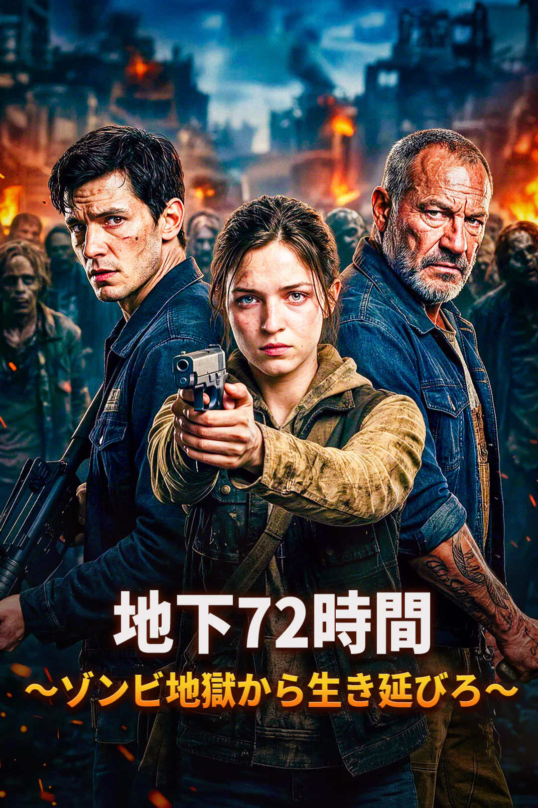 地下72時間 ～ゾンビ地獄から生き延びろ～のポスター