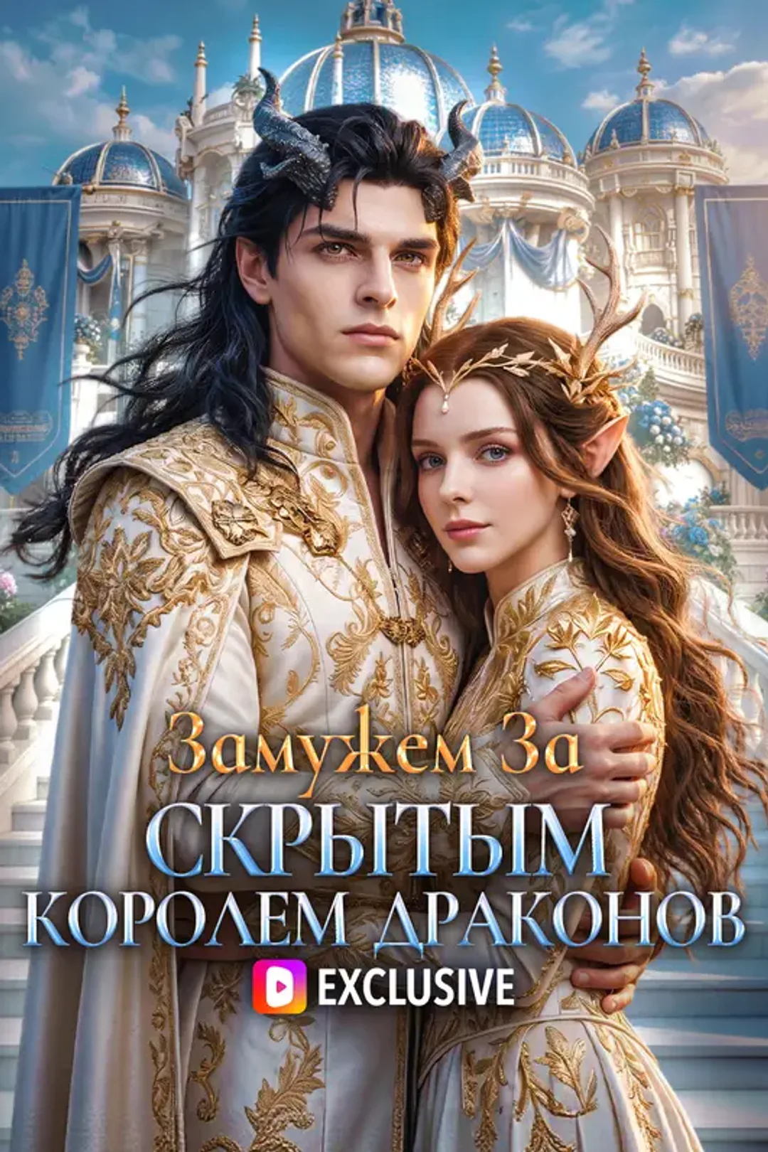 Постер сериала «Замужем За Скрытым Королем Драконов»