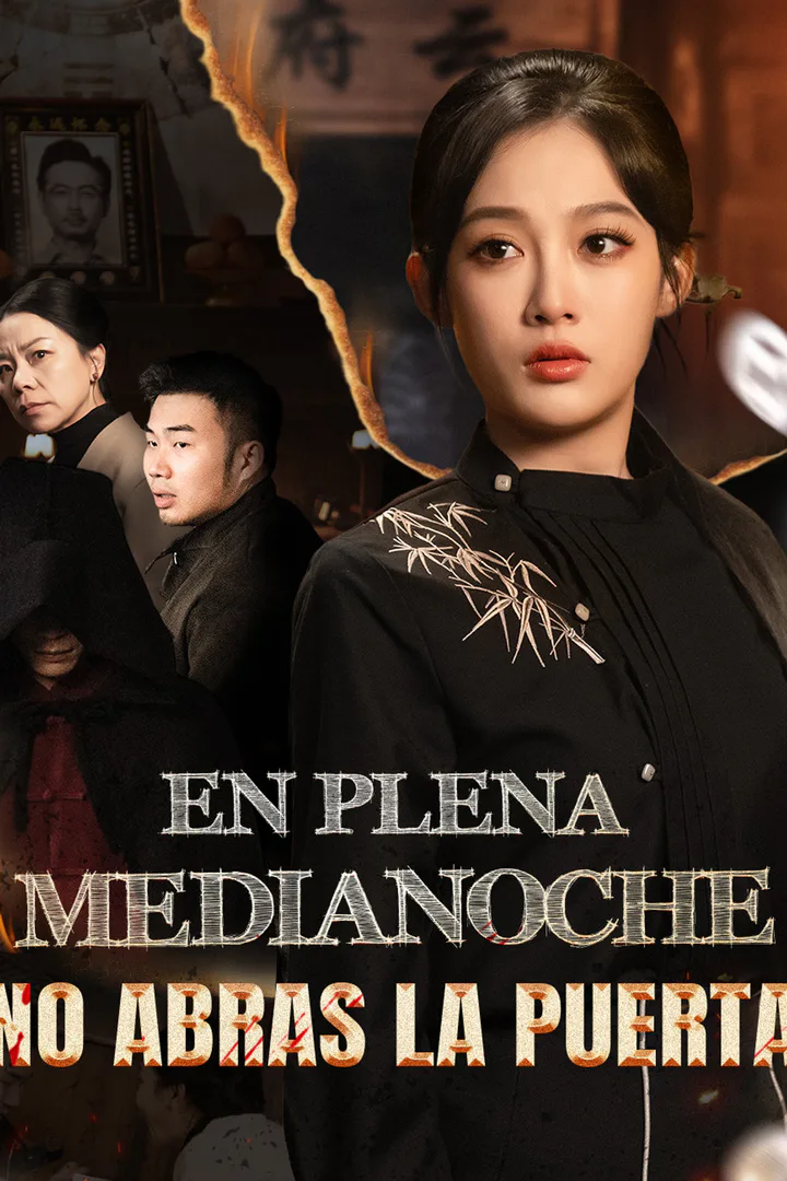 Póster de En plena medianoche, no abras la puerta