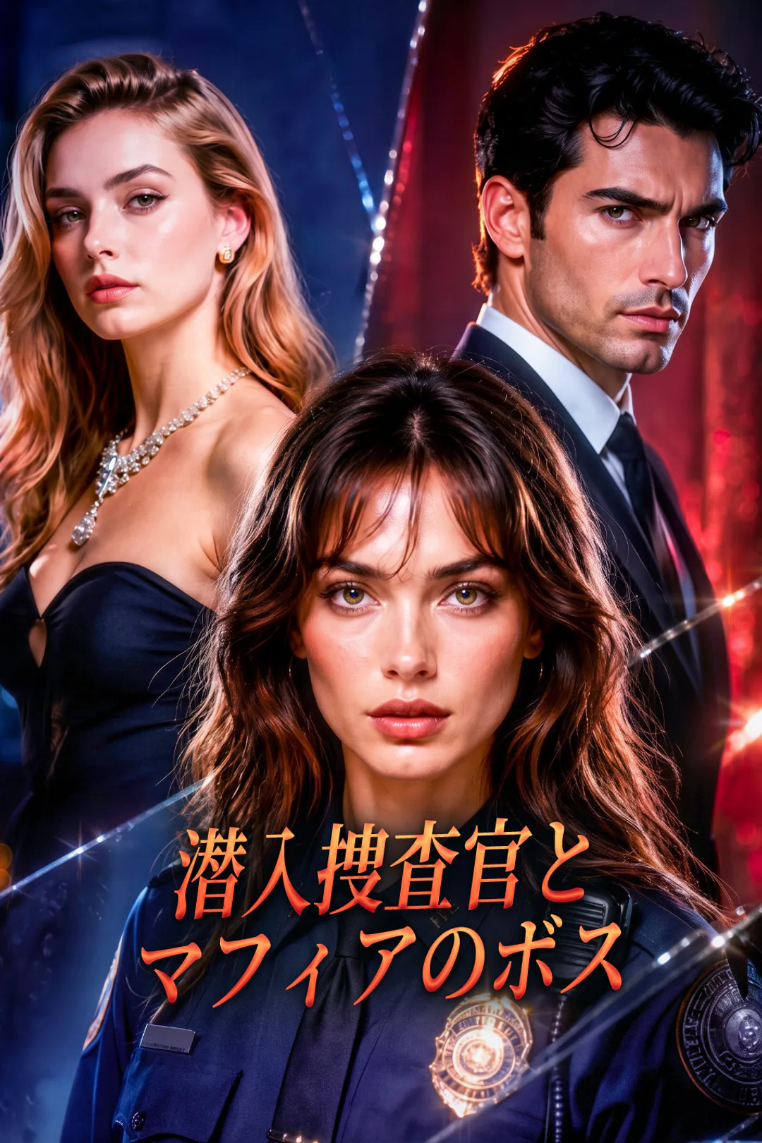 潜入捜査官とマフィアのボスのポスター