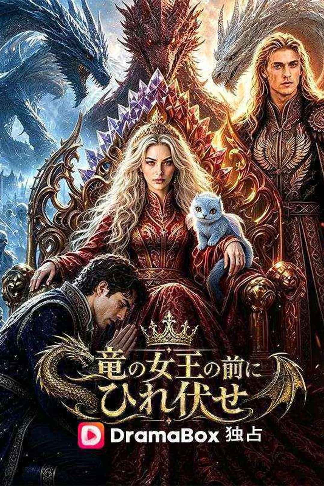 竜の女王の前にひれ伏せのポスター
