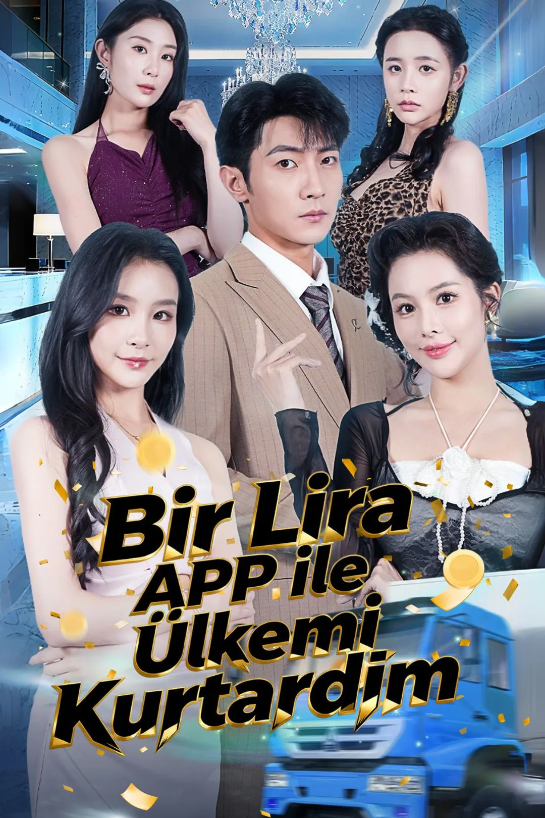 Bir Lira APP ile Ülkemi Kurtardım afişi