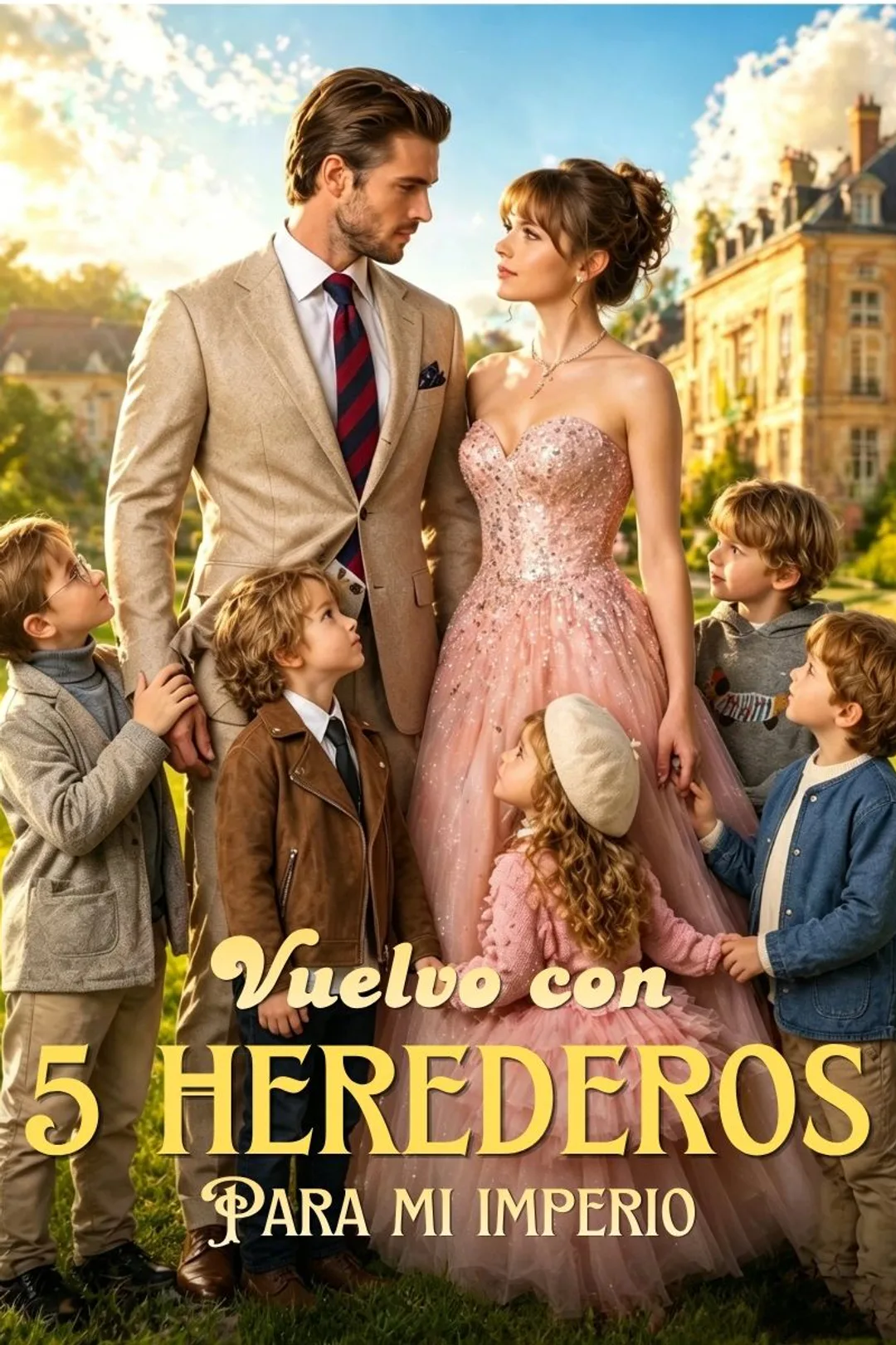 Póster de Vuelvo con 5 herederos para mi imperio