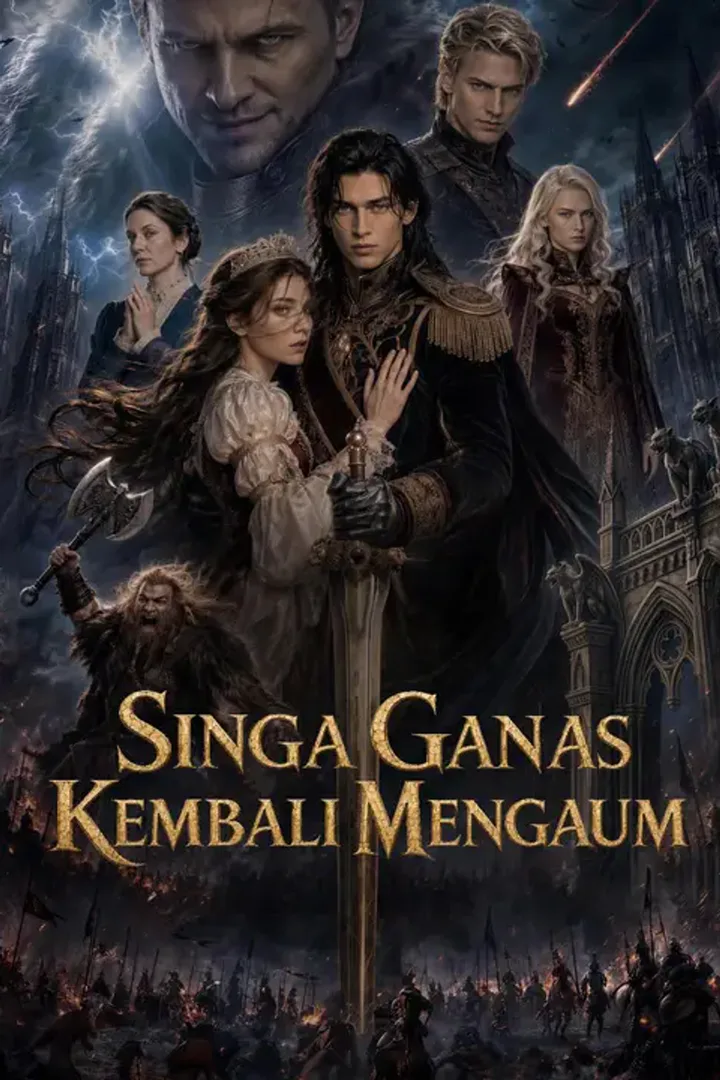 Poster Singa Ganas Kembali Mengaum