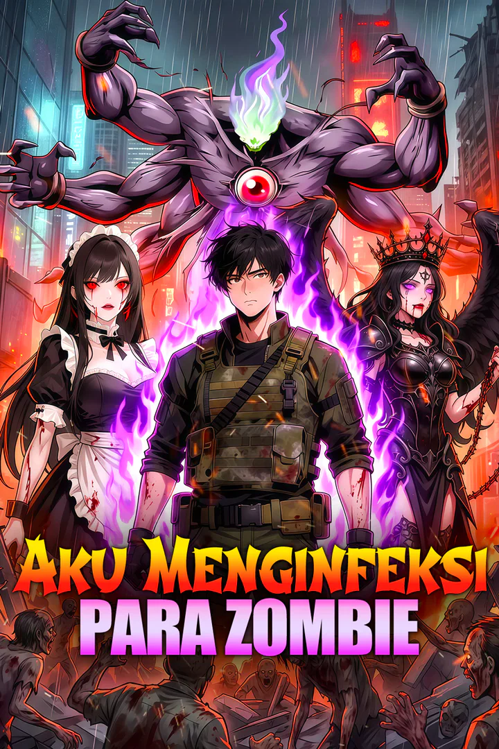 Poster Aku Menginfeksi Para Zombie