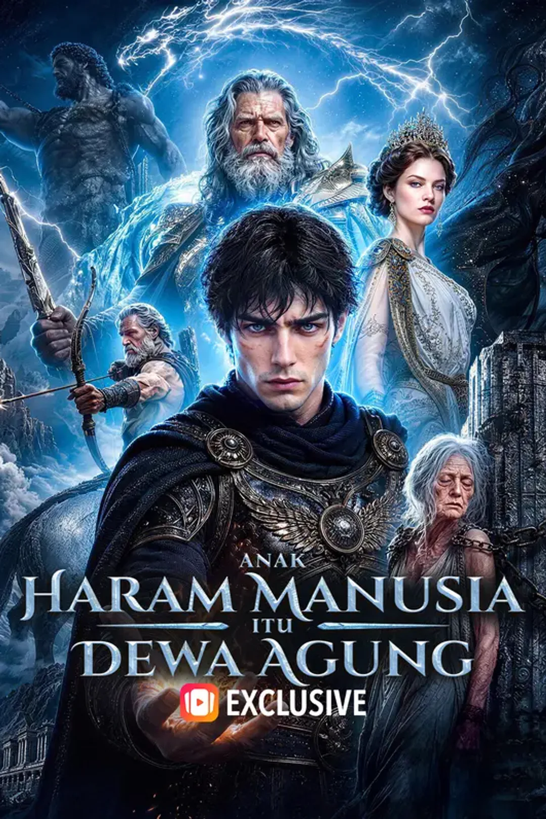 Poster Anak Haram Manusia Itu Dewa Agung