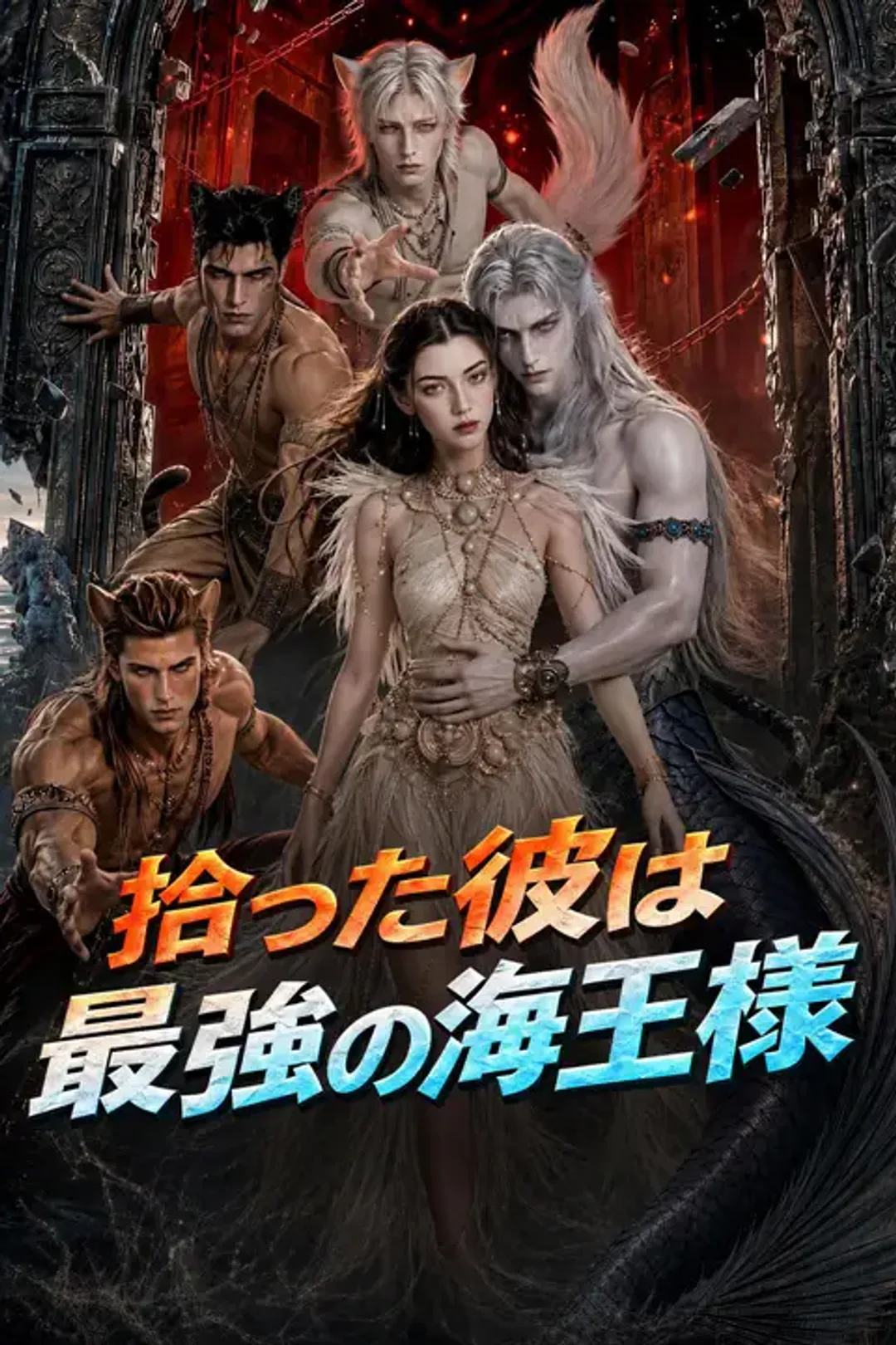 拾った彼は最強の海王様のポスター