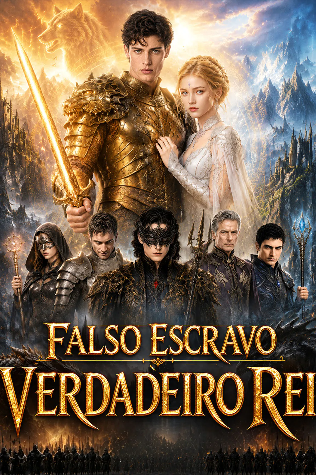Pôster de Falso Escravo, Verdadeiro Rei
