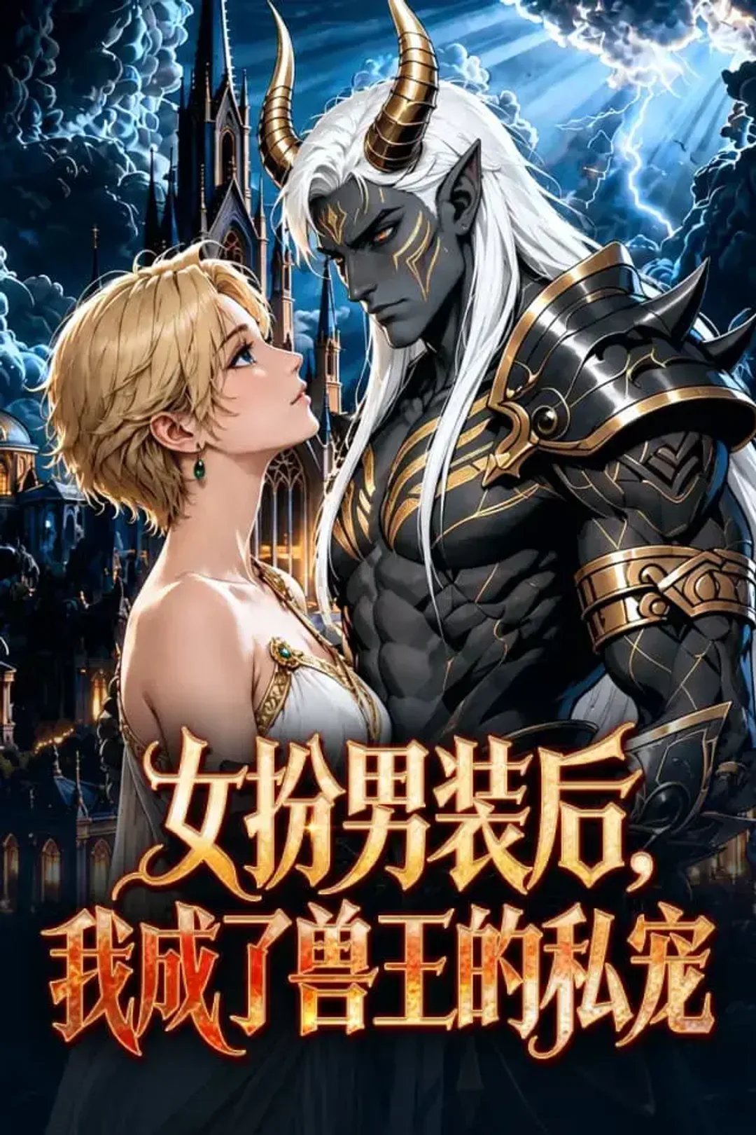 《女扮男装后，我成了兽王的私宠》海报