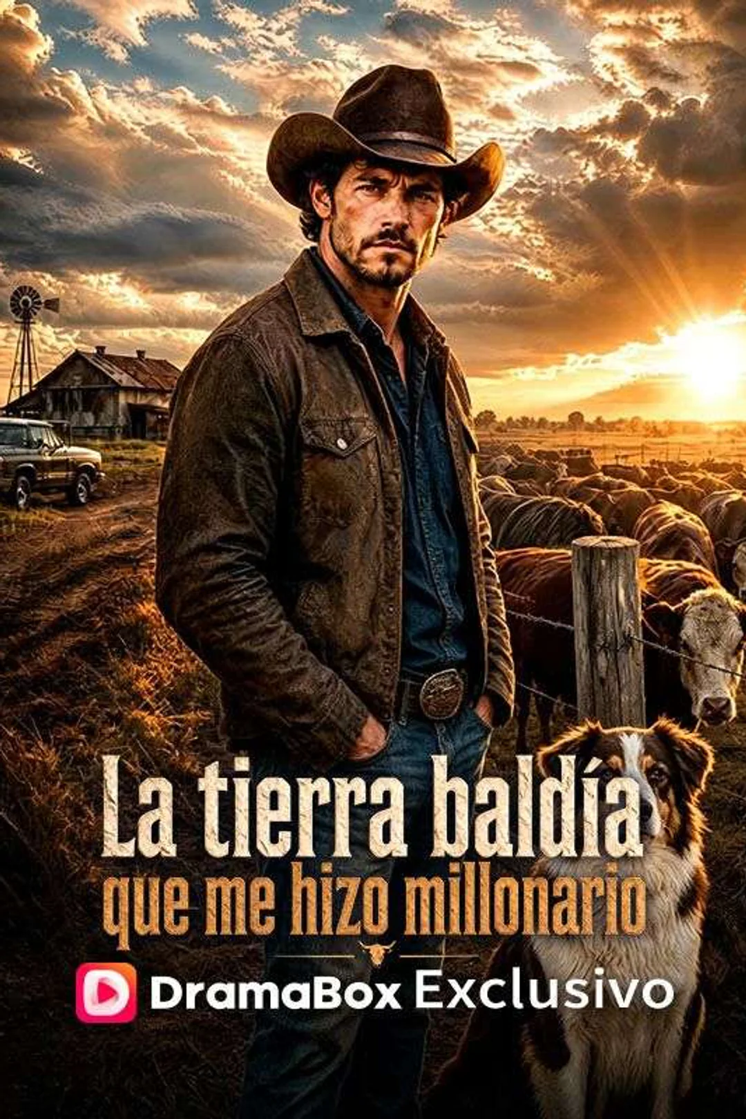 Póster de La tierra baldía que me hizo millonario