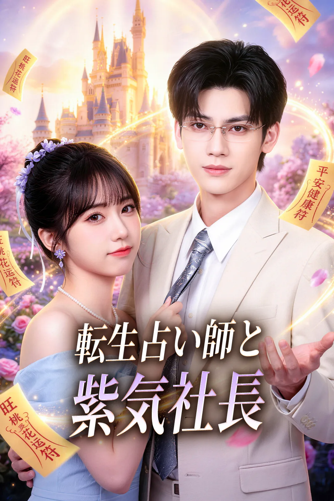 転生占い師と紫気社長のポスター