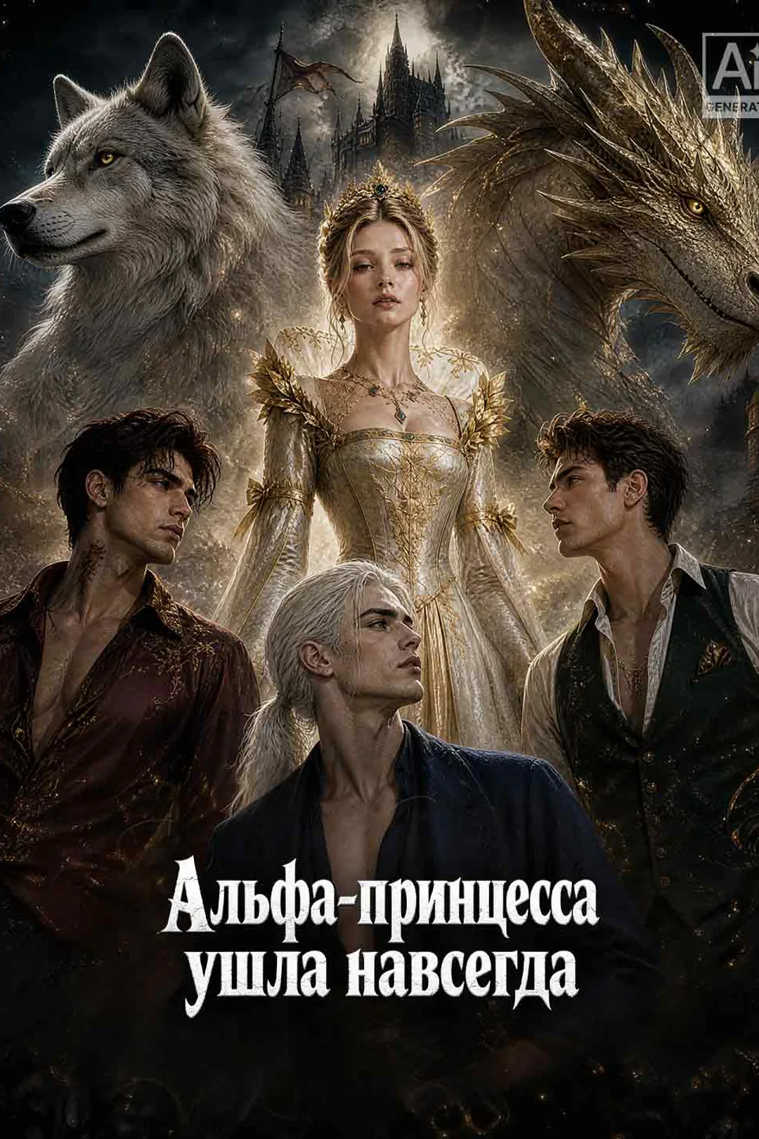 Постер сериала «Альфа-принцесса ушла навсегда»