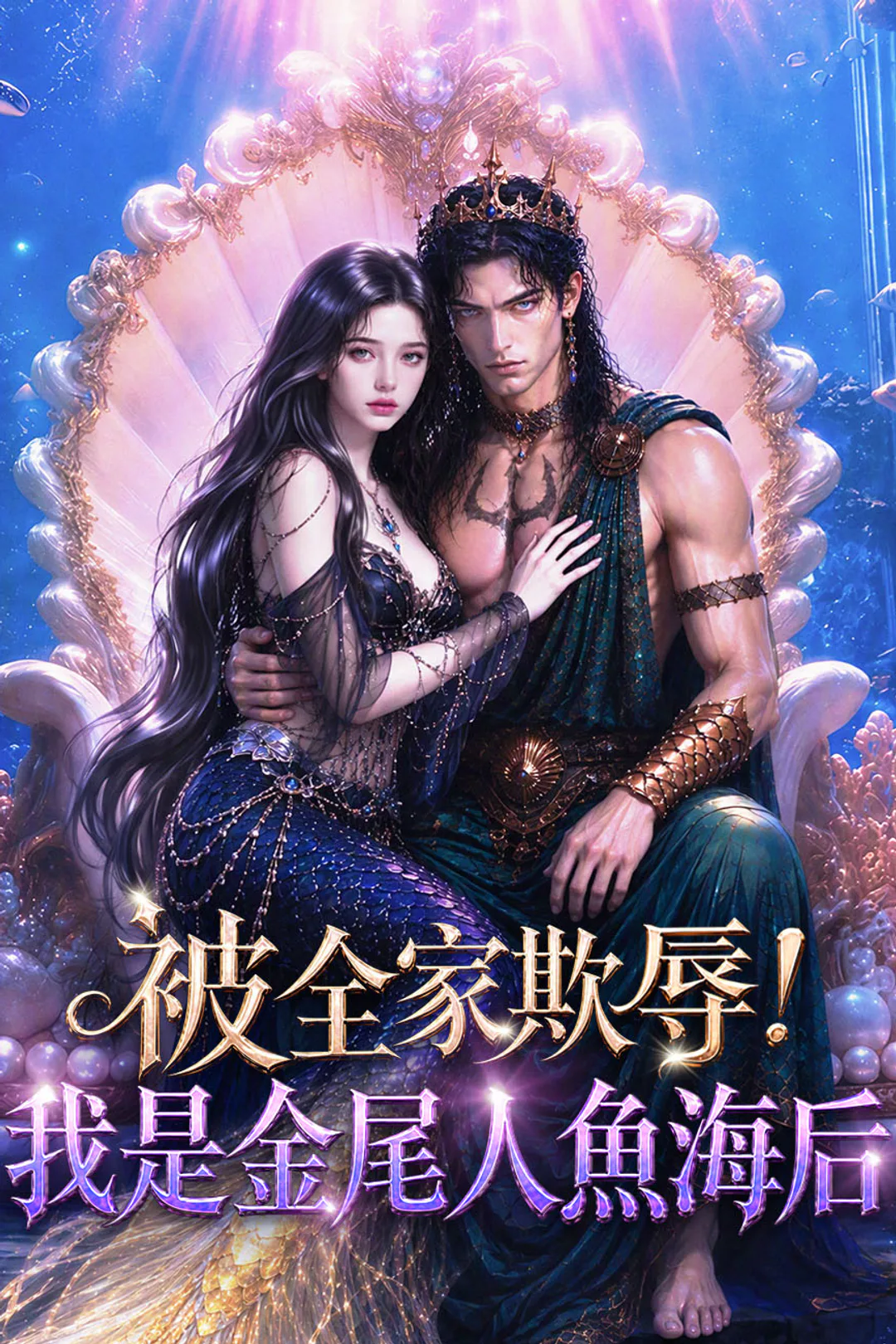 《被全家欺辱！我是金尾人魚海后》海報