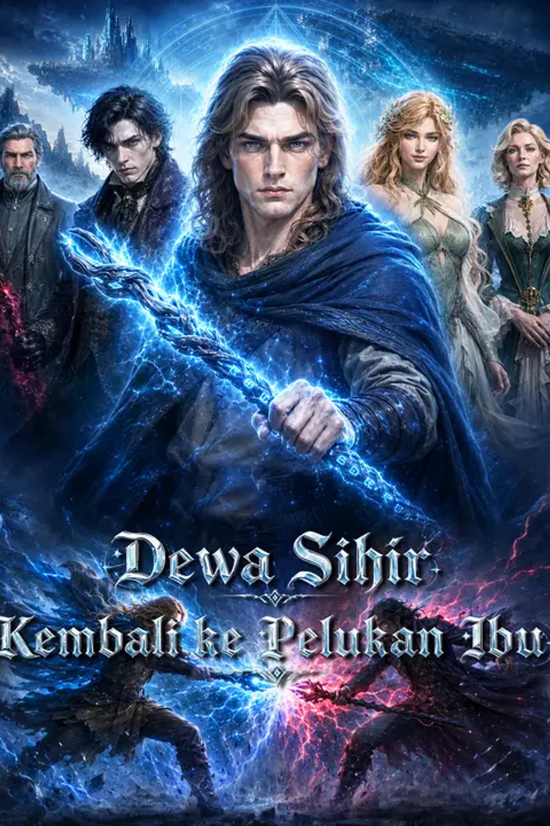 Poster Dewa Sihir Kembali ke Pelukan Ibu