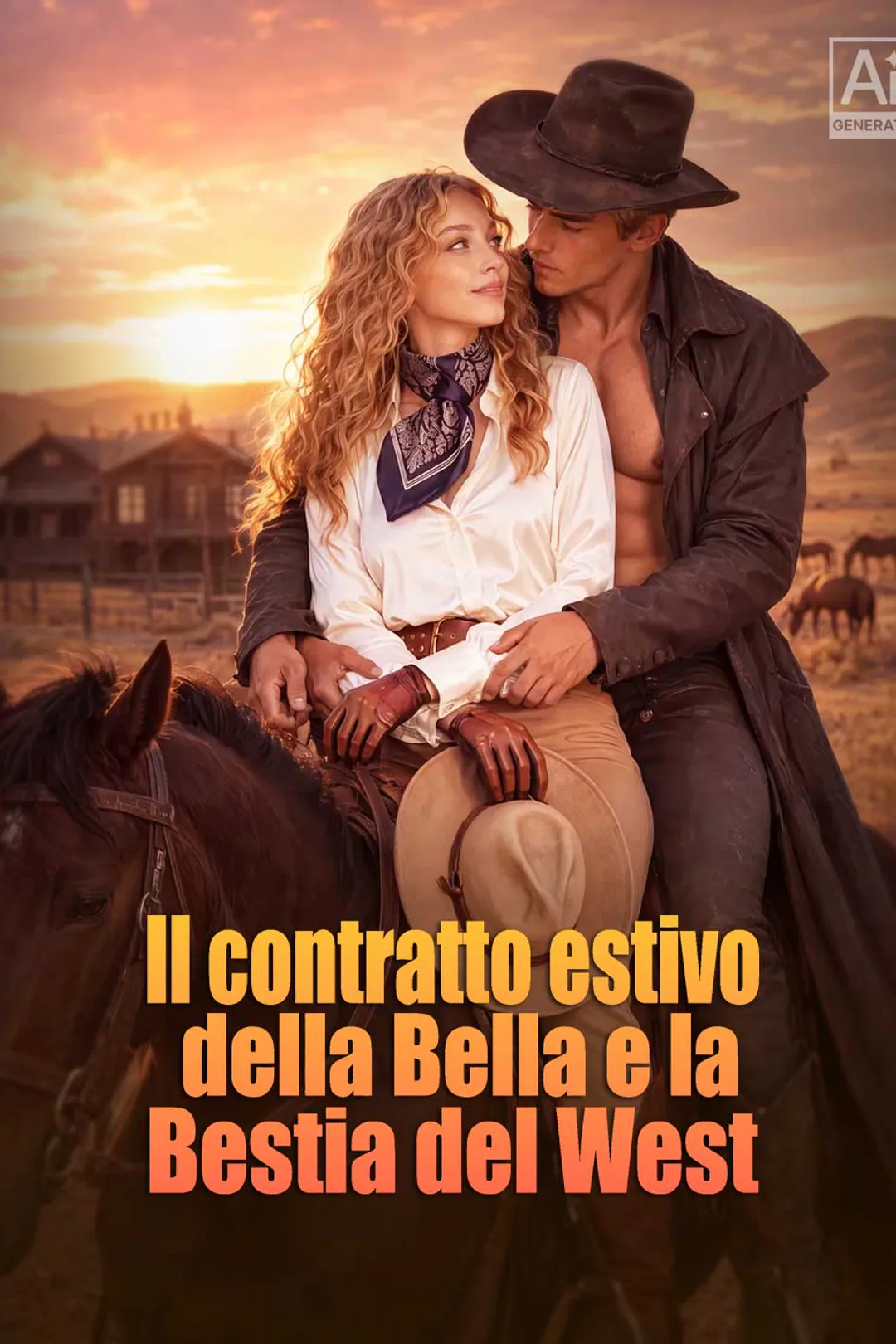 Locandina di Il contratto estivo della Bella e la Bestia del West