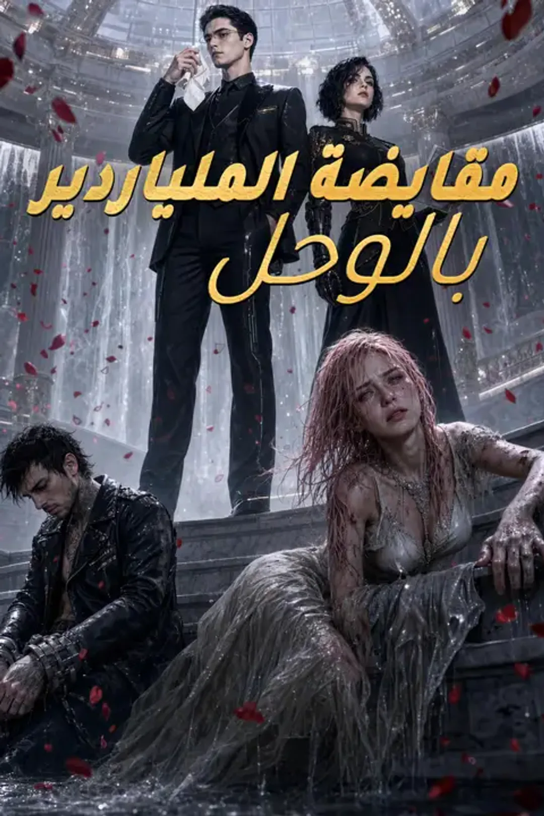 ملصق مسلسل «مقايضة الملياردير بالوحل»