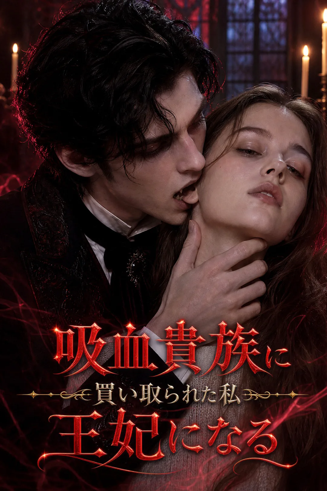 吸血貴族に買い取られた私、王妃になるのポスター