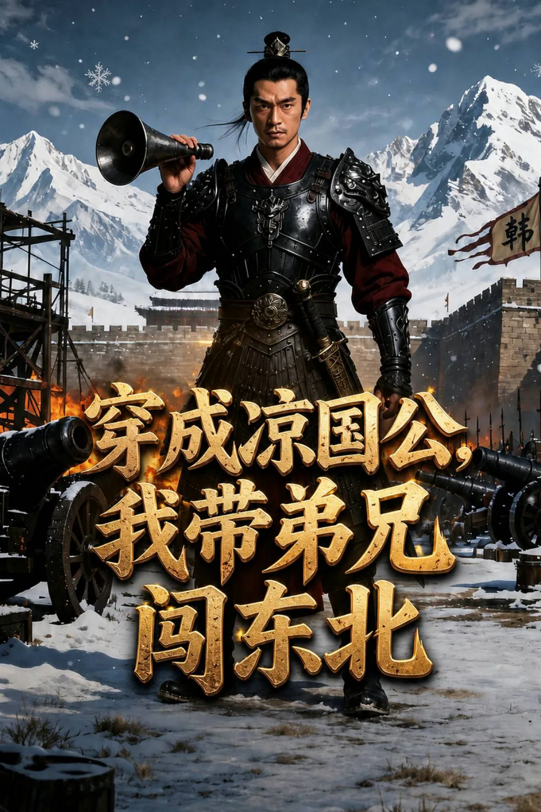 《穿成凉国公,我带弟兄闯东北》海报