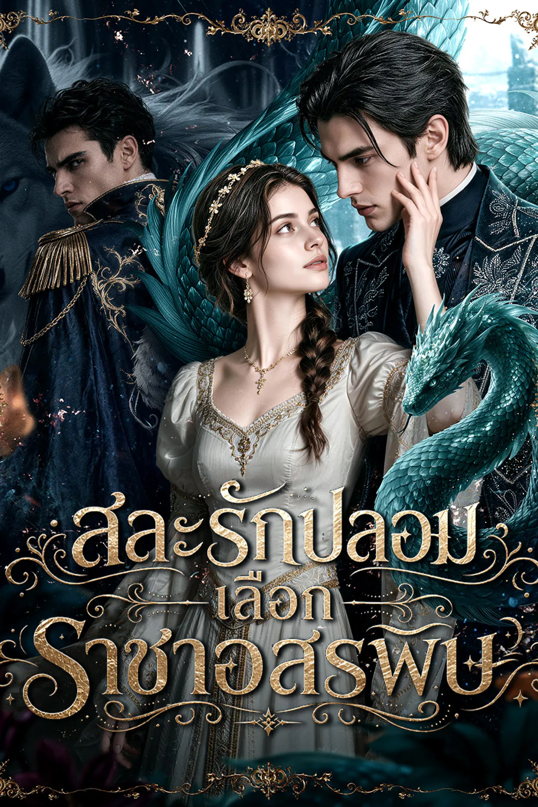 โปสเตอร์ สละรักปลอม เลือกราชาอสรพิษ（ฉบับพากย์ ）